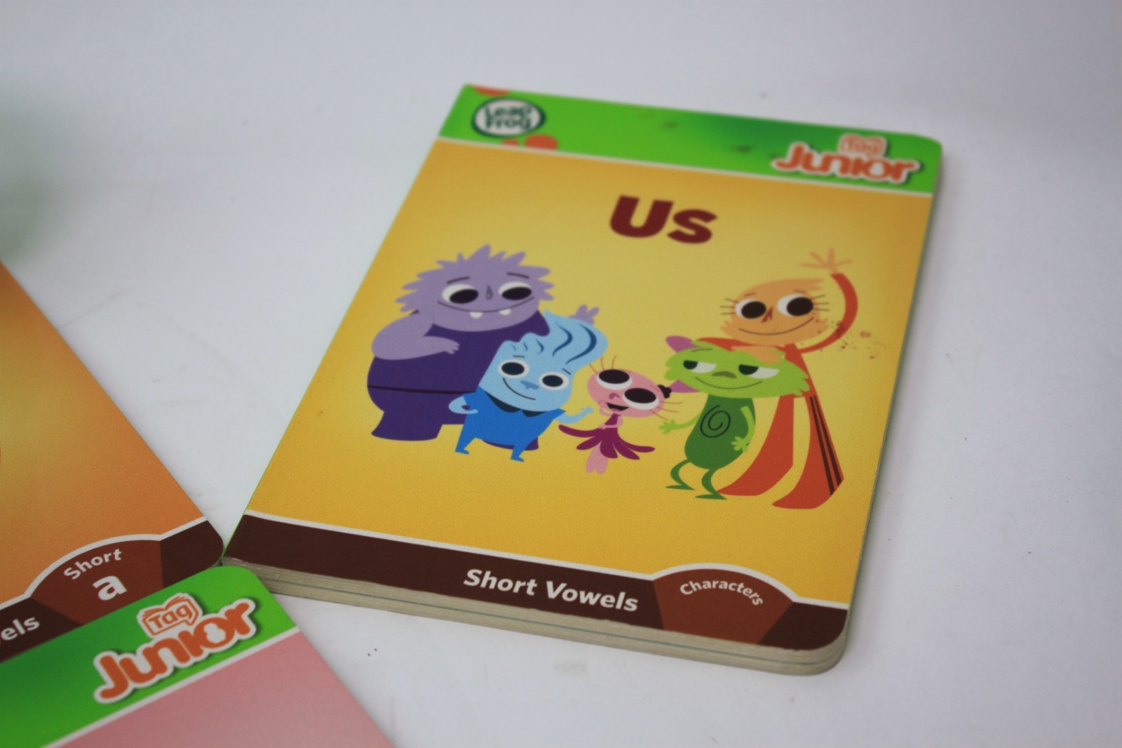 Leap Frog Tag Junior LOT -AI Can – Dig it – Us – Meg’s Pet w/ Reader