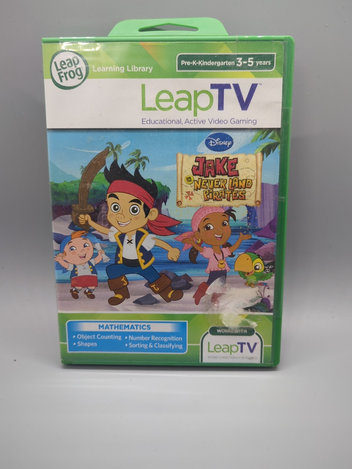 Leap Frog Leap TV Disney Jake and the Never Land Pirates, VG