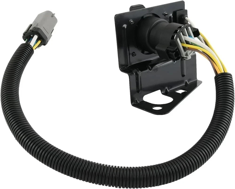 4 & 7 Pin Trailer Tow Wiring Harness Plug Compatible with 1999-2001 Ford F250 F3