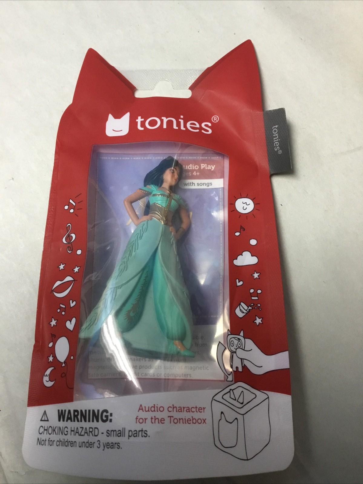 Tonies Disney Jasmine Aladdin Audio Character For The Toniebox