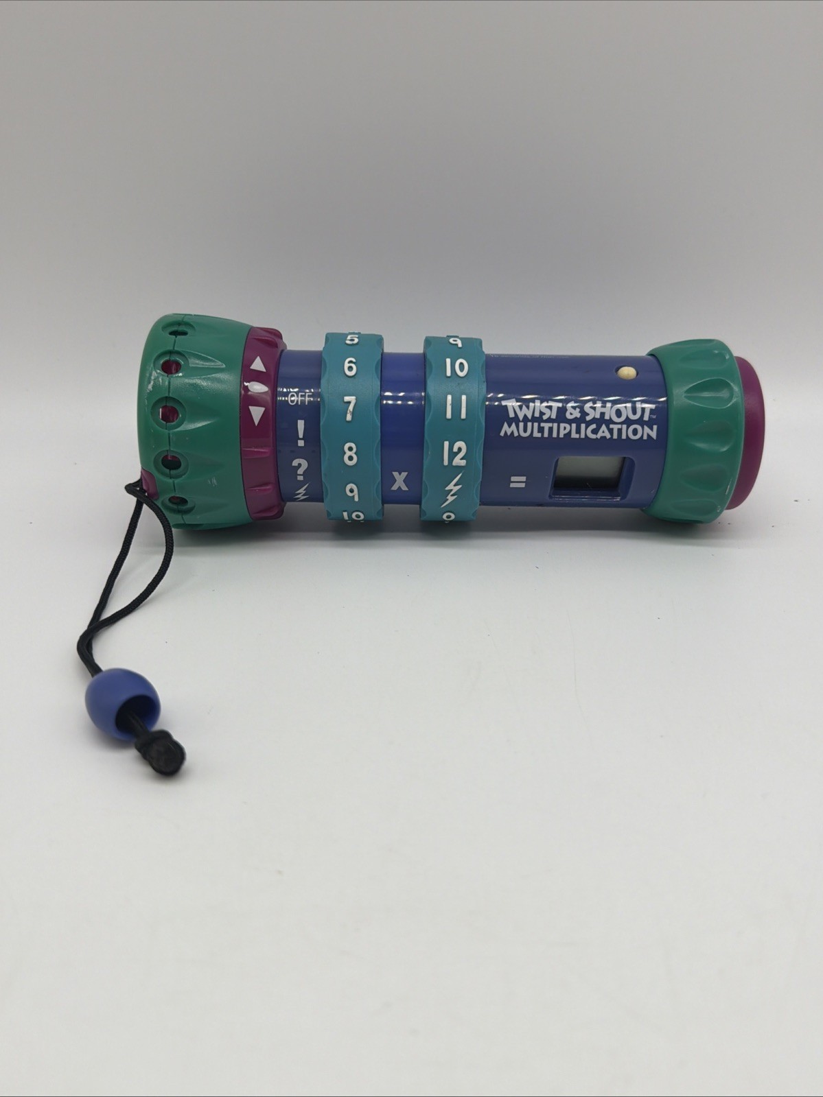 LeapFrog Twist & Shout Multiplication Math Learning Toy 1998 Tested Works
