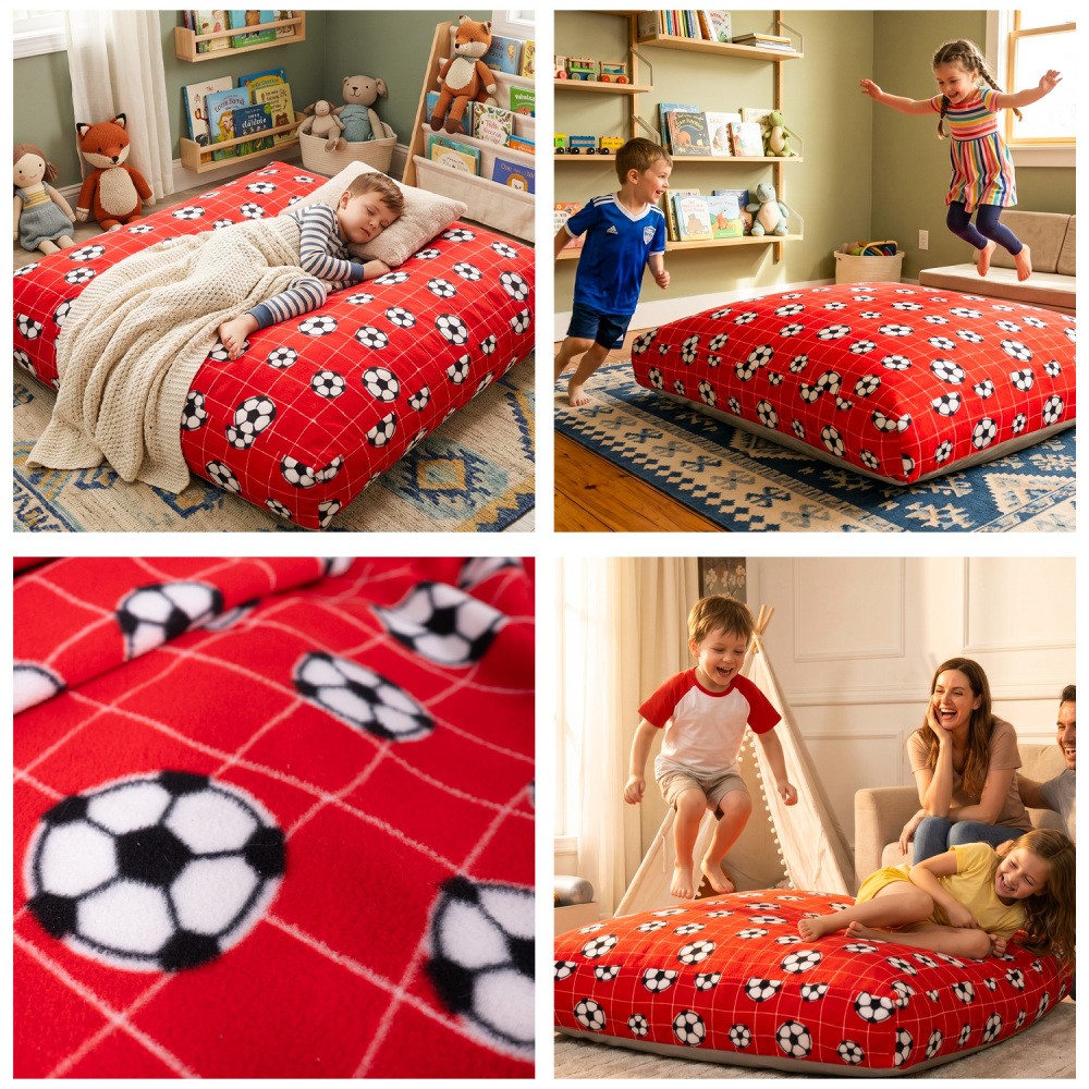 48″x72″ Sensory Crash Pad for Kids & Adult – Crash Mat Landing Mat for Jumping