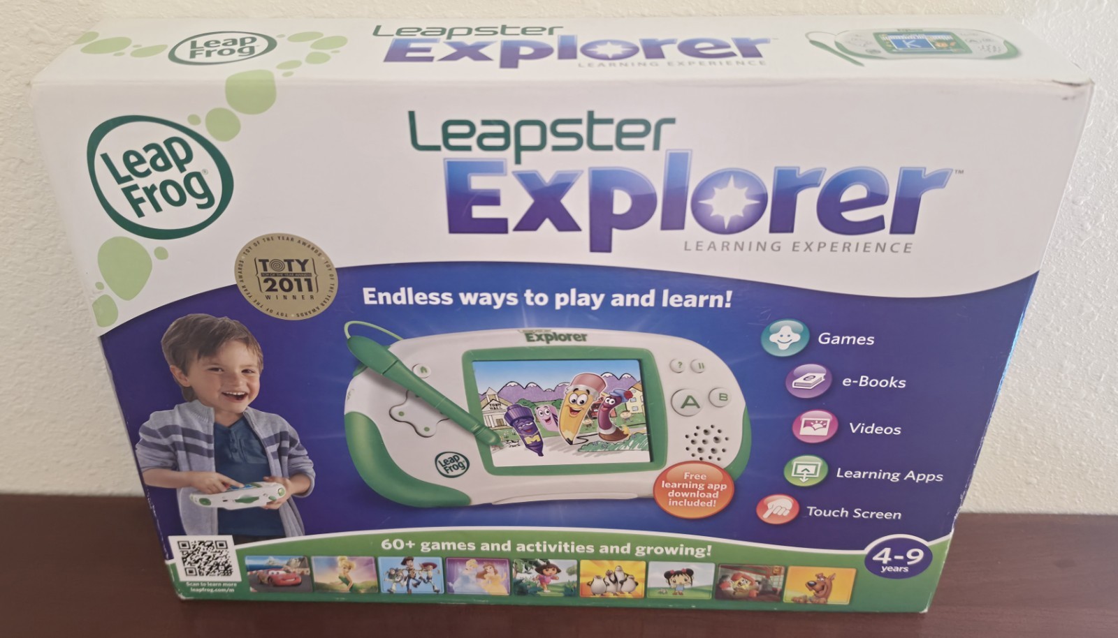 RARE 2011 LeapFrog Leapster Explorer Handheld Retro Game – TOTY Winner – NEW!!!