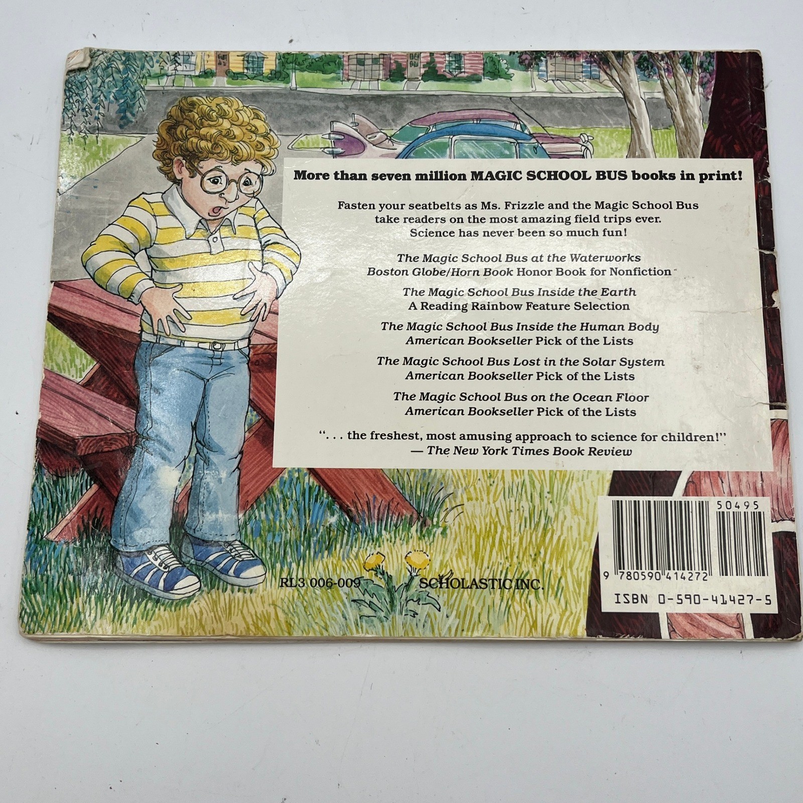 The Magic School Bus Inside the Human Body Joanna Cole Scholastic 1989 Paperback
