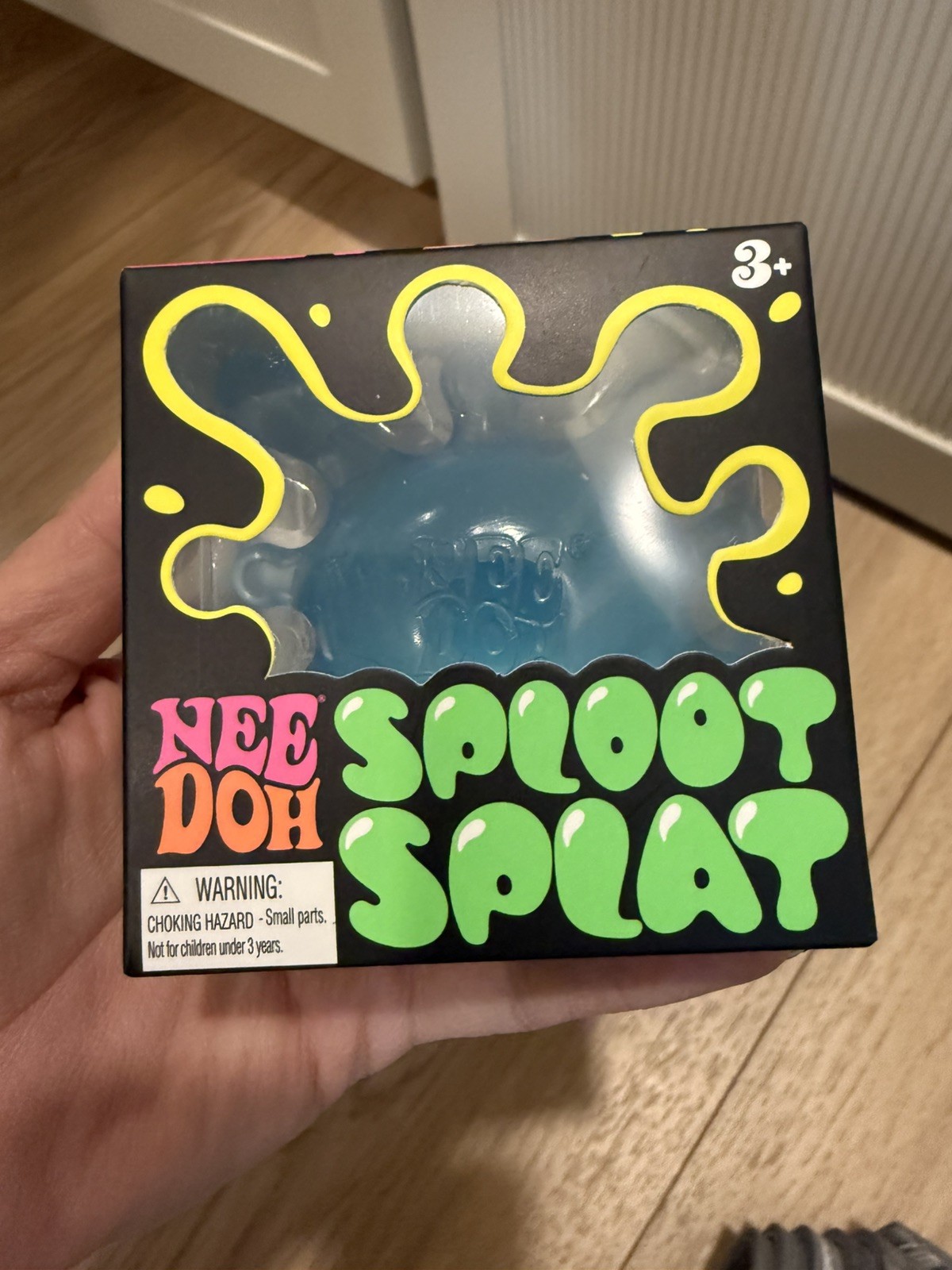 NeeDoh SPLOOT SPLAT, Nee Doh Splatter Fidget, Nee-doh Sploot Splat Squishy BLUE
