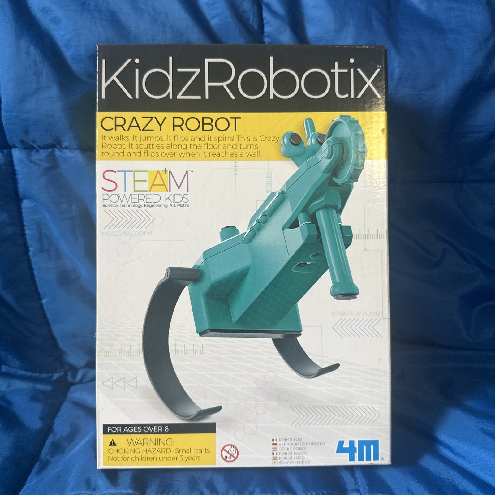 *New* KidzRobotix Crazy Robot STEAM Learning Toy