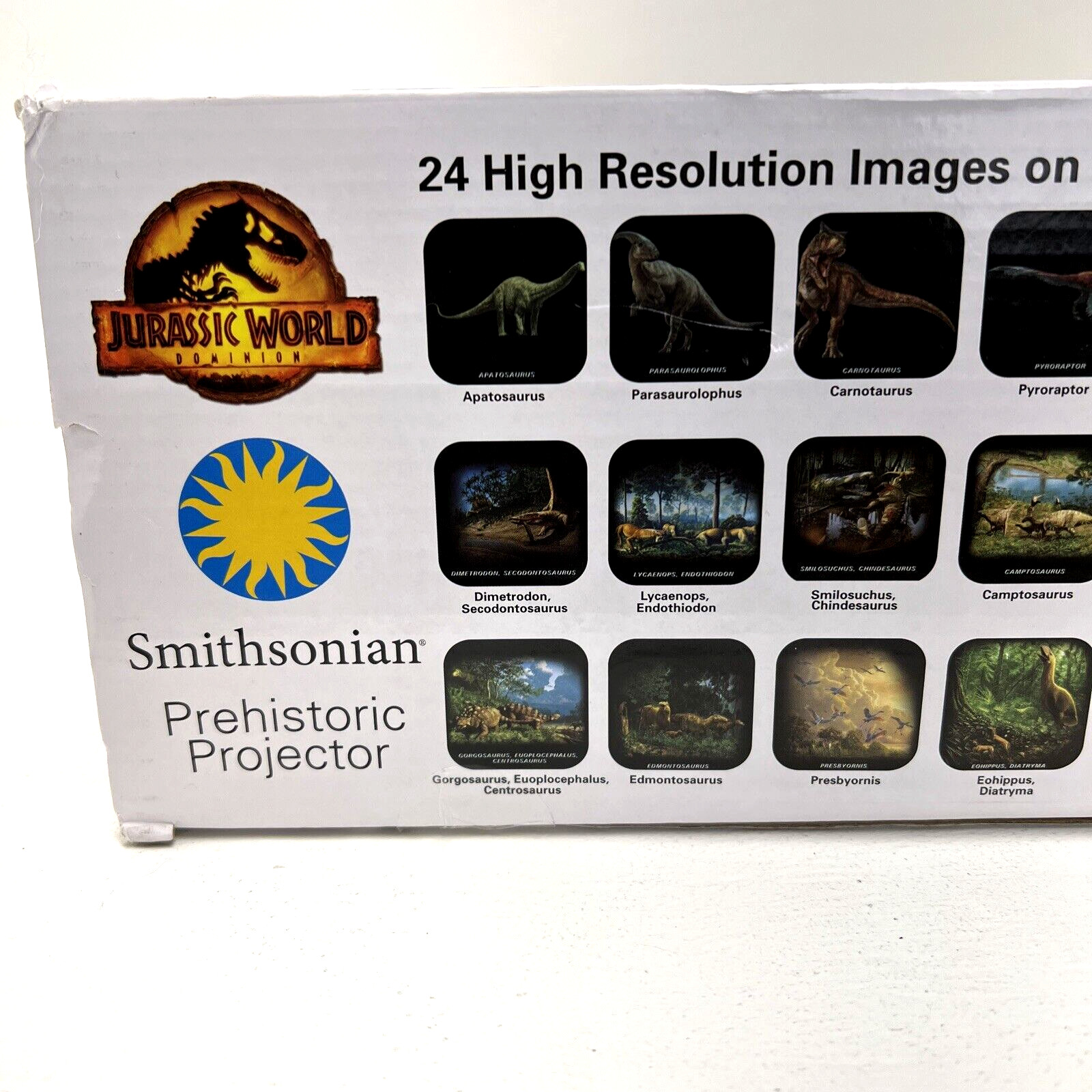 Smithsonian Jurassic World Dominion Prehistoric Dinosaur Room Projector Science