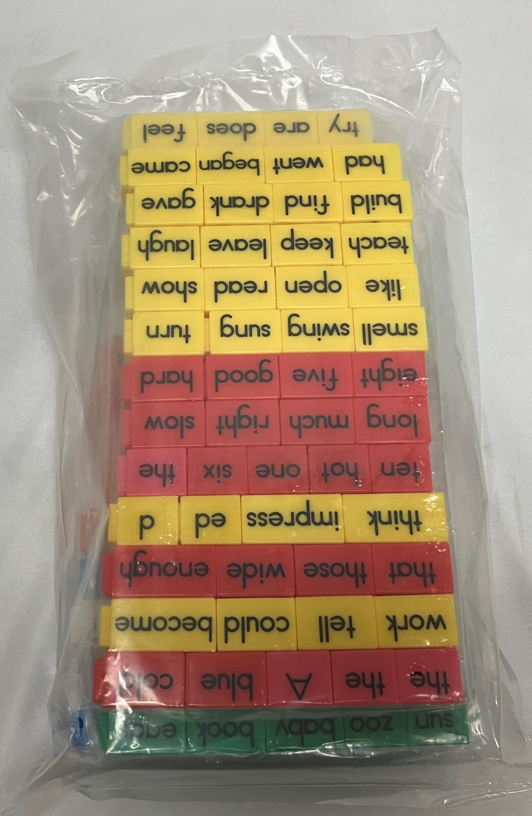 SEALED ETA Cuisenaire Reading Rods Sentence Construction Cubes #60016C