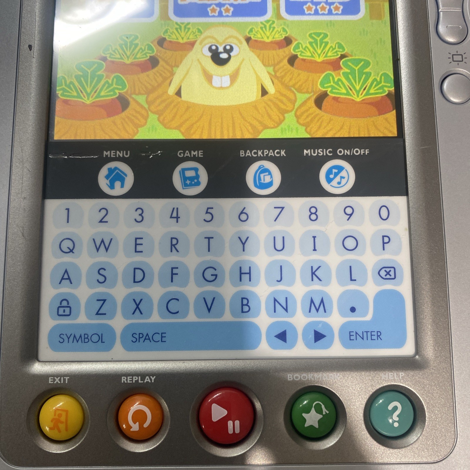VTech V.Reader Interactive Learning System w/ Toy Story 3 Game Tested
