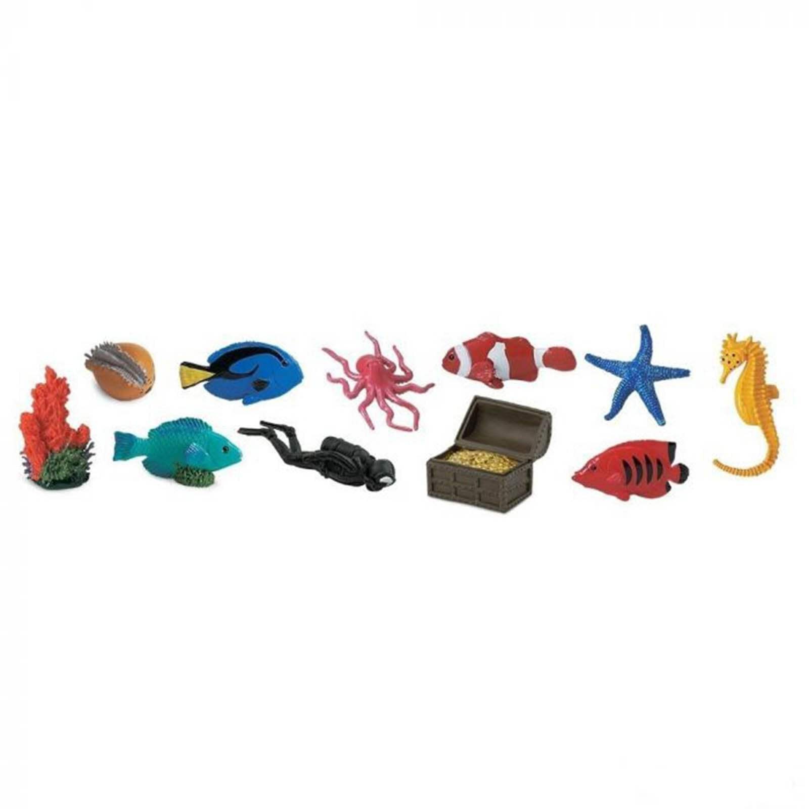 Coral Reef Bulk Bag Figures Safari Ltd NEW Toys Educational Fish Creatures Kids