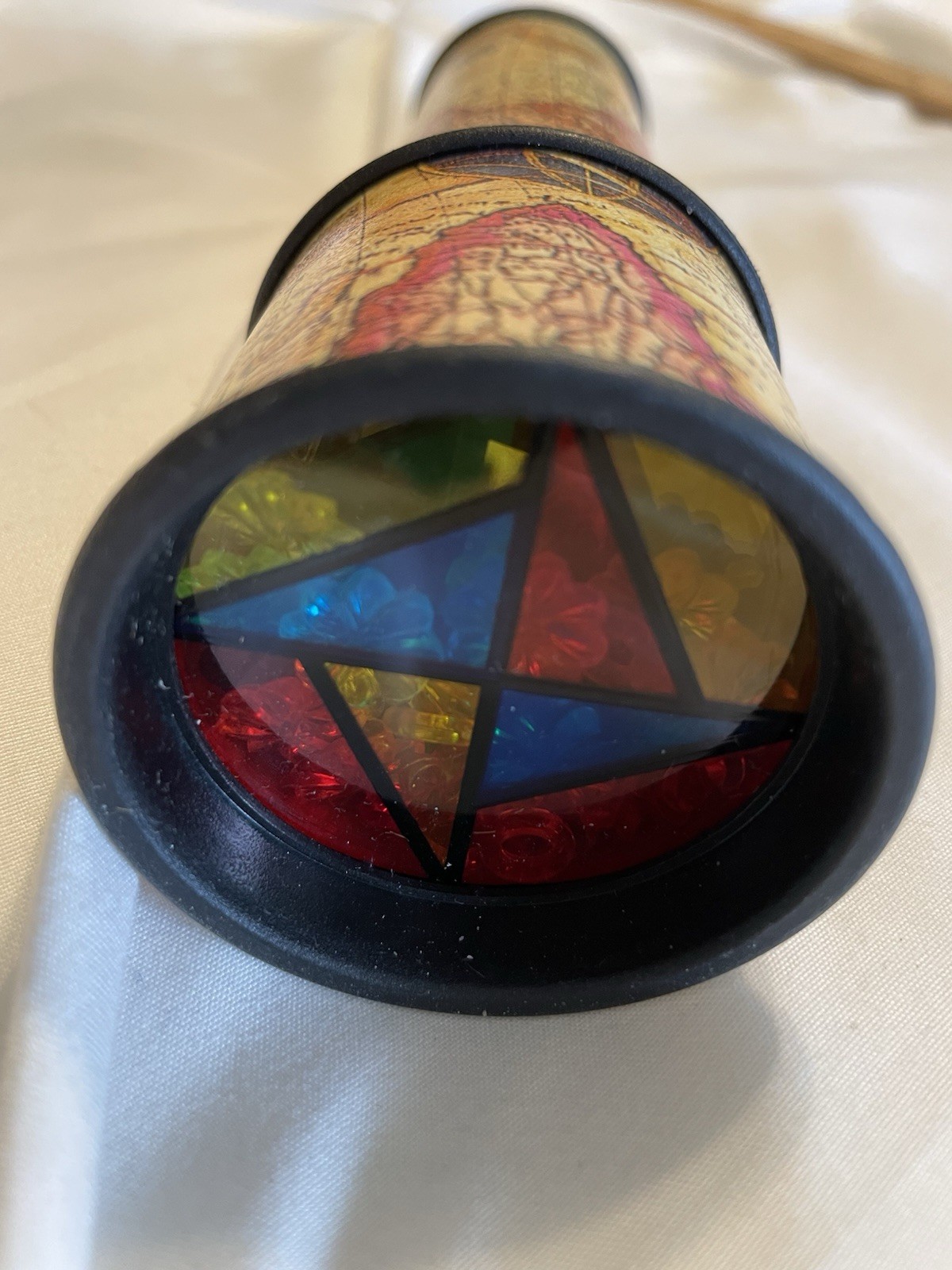 Kaleidoscope World Map Print EUC Educational