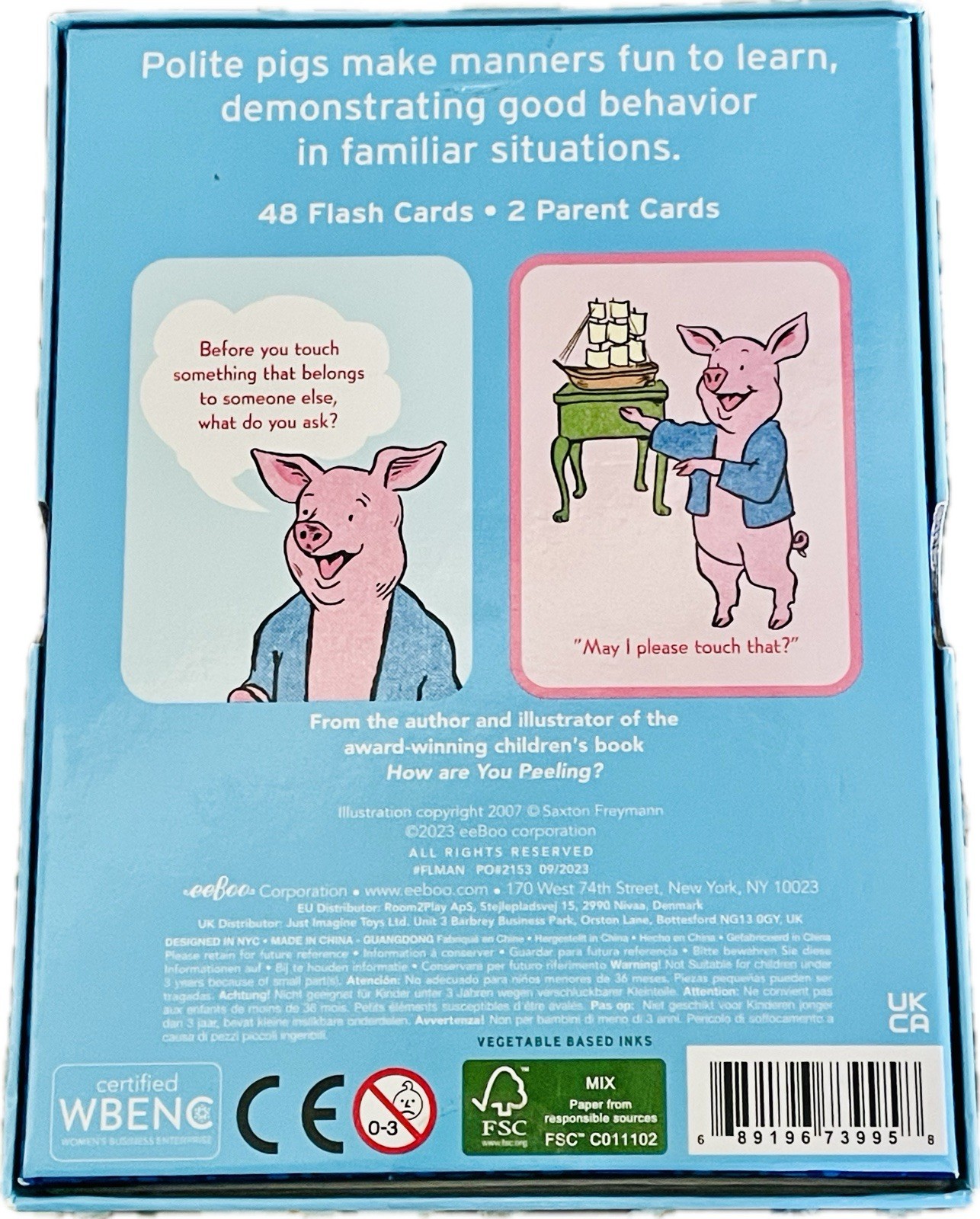 Eeboo Converstion Cards Lot of 4- Social & Emotional Skills, Inference, & Logic