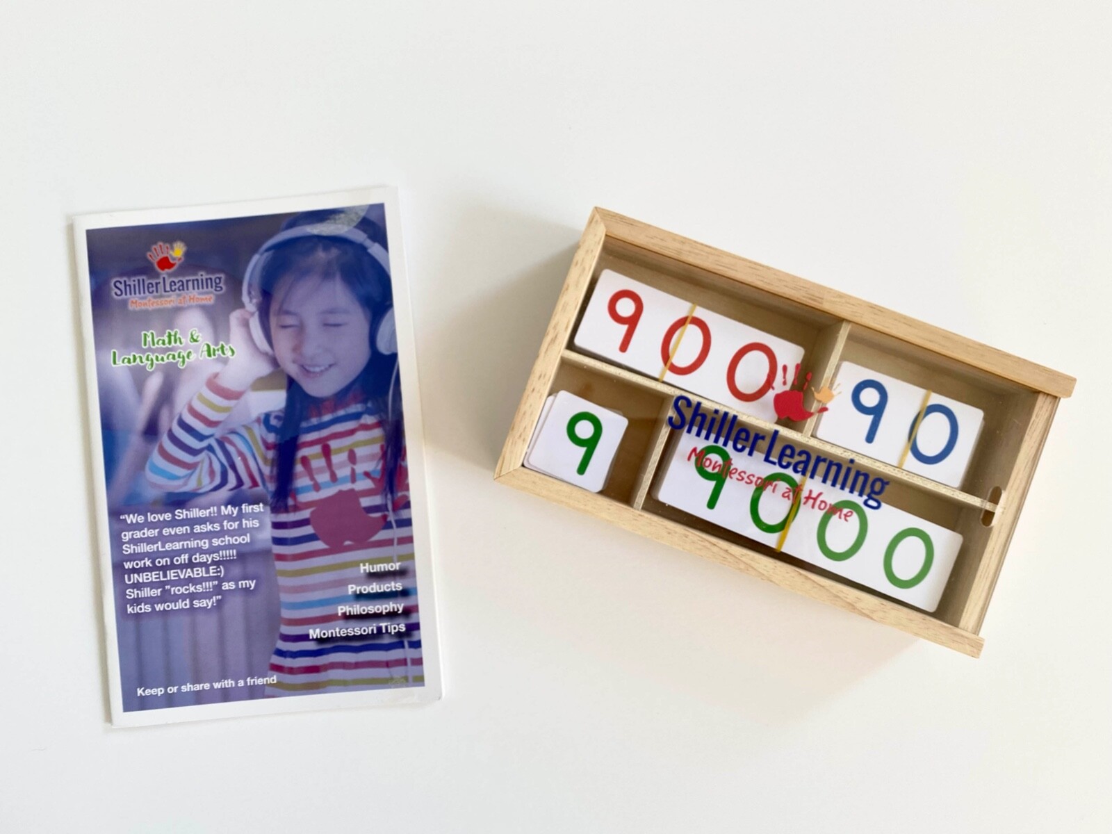 Shiller Learning Montessori at Home – Math Kit Grades 1 to 3 in great condition!
