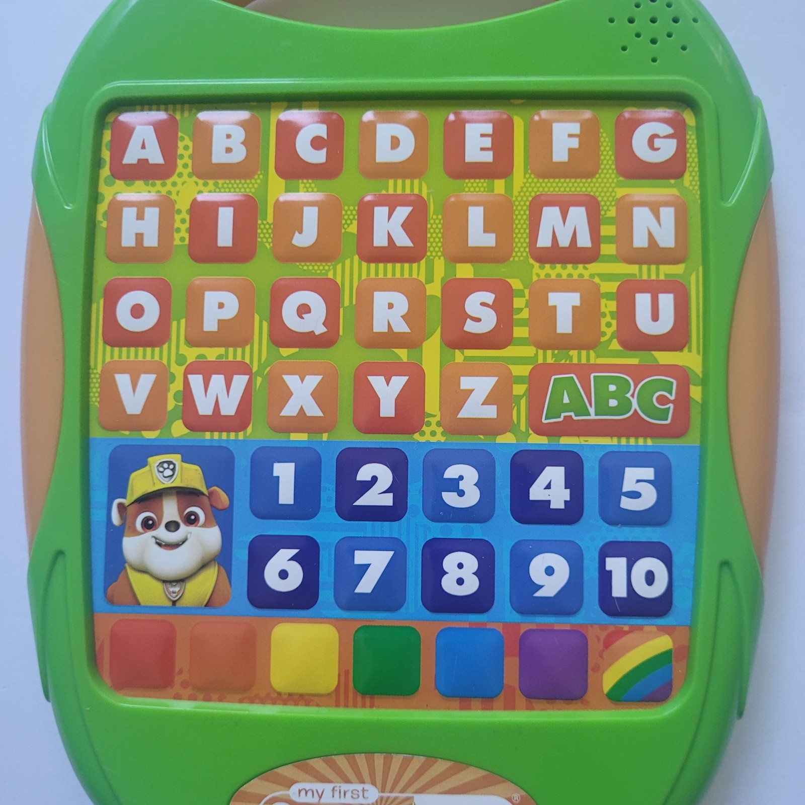 My First Smart Pad Nickelodeon Learning Tablet Alphabet Numbers