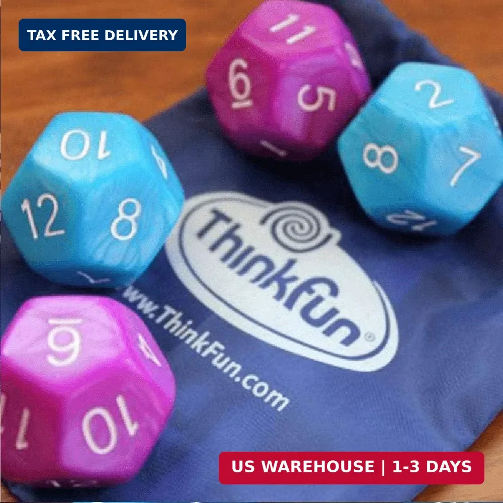 ThinkFun Math Dice Chase – The Fun Game of Mathematical Hot Potato, Invented by