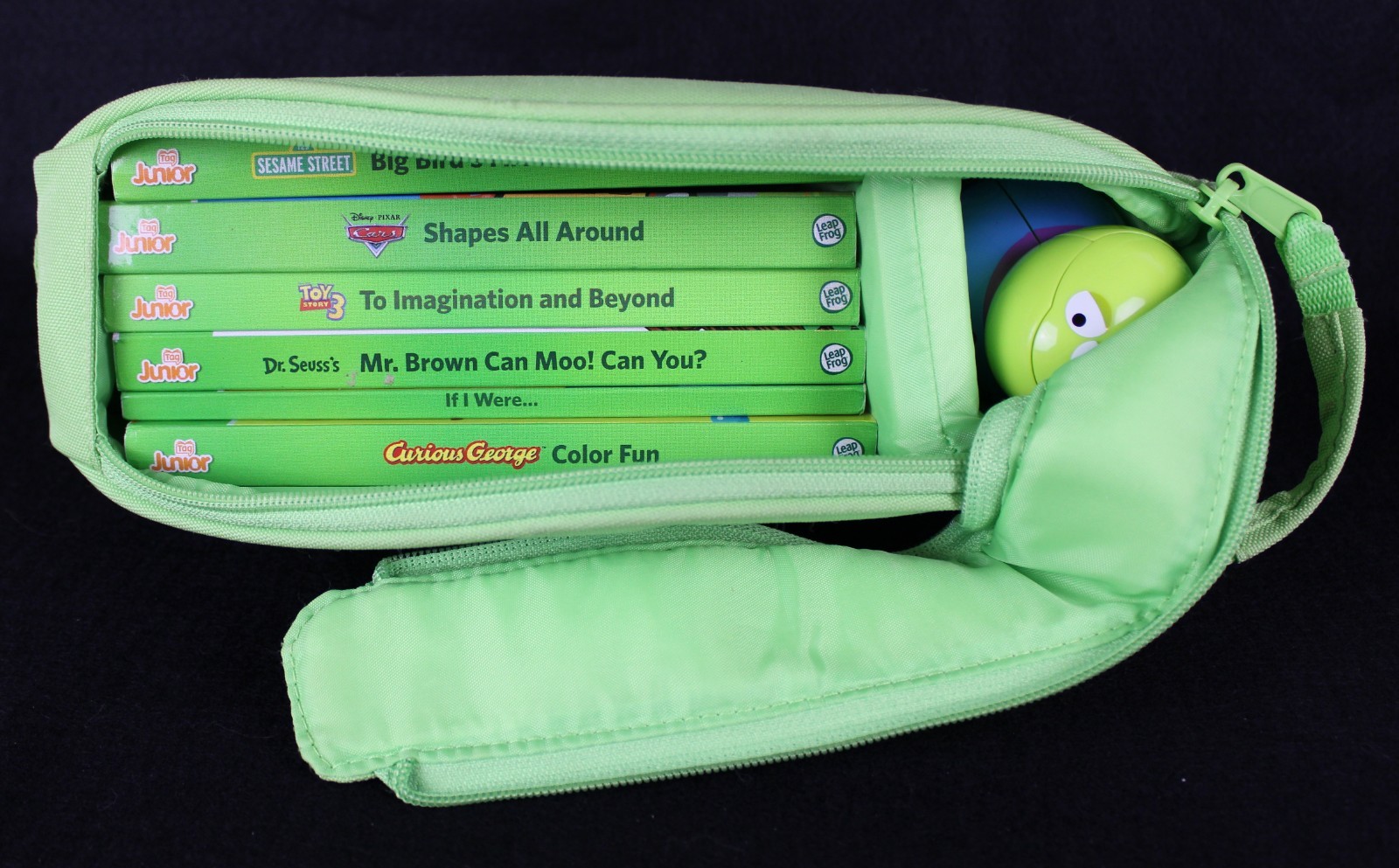 Set of 6 Leap Frog Tag Junior Books (new), Toy Story Pal Reader & Carrying Case