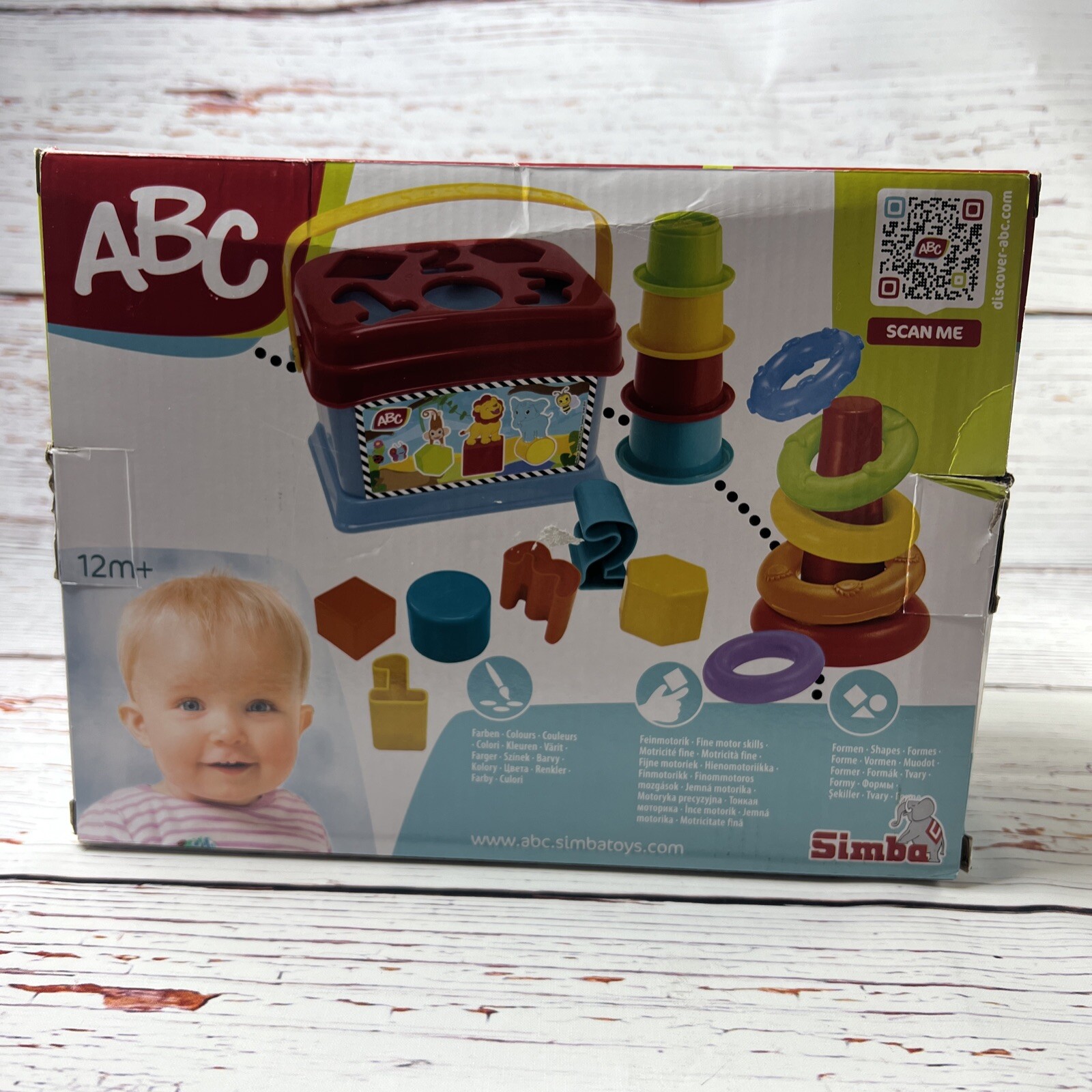 Simba Laugh ‘n Learn ABC Stacking Toys 12m+ M60C