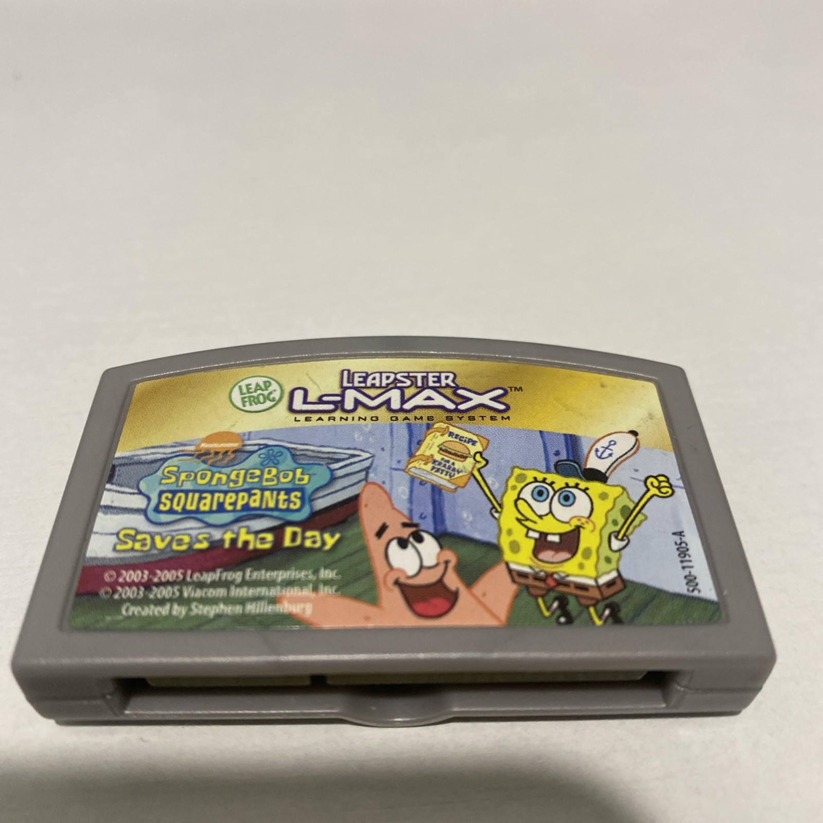 Leapster LeapFrog Learning Games – Spongebob Squarepants Saves the Day 2003