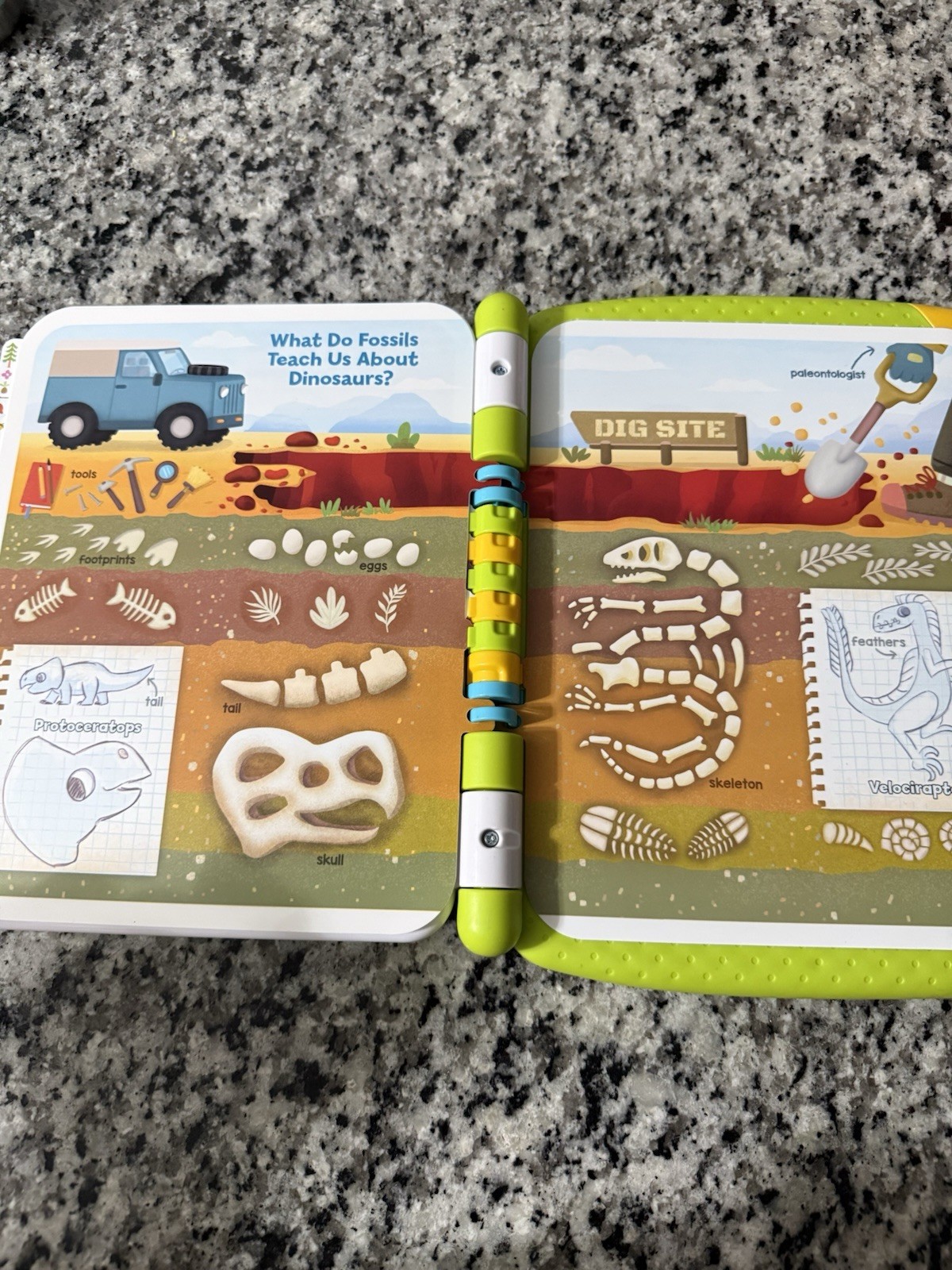 LeapFrog Touch & Learn Dinosaur Book™ / Auto shut off / Excellent Condition