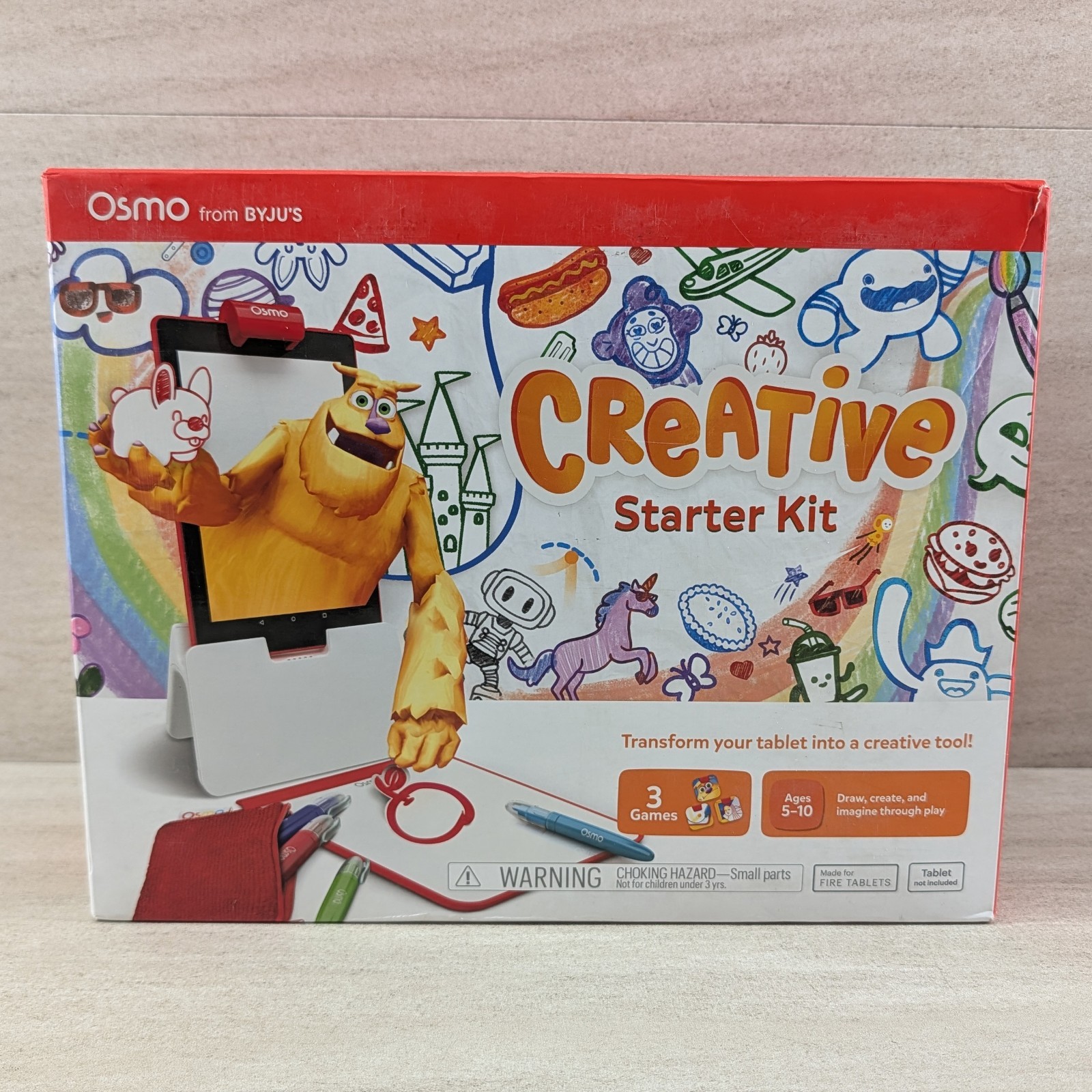 Osmo Creative Starter Kit Fire Tablet Compatible STEM Drawing Game Ages 5-10 NEW