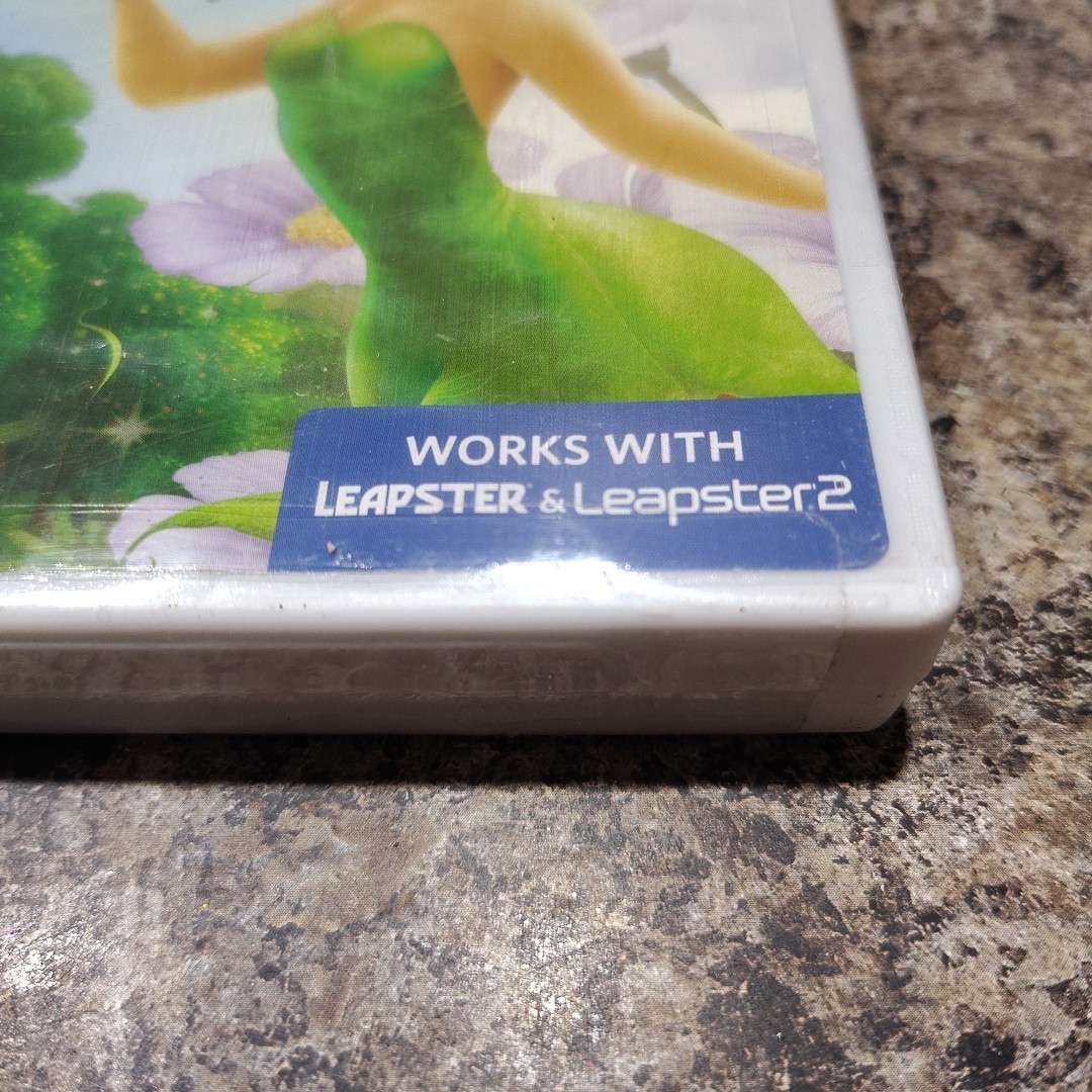 Leapster Learning Game Disney Tinker Bell Fairies Ages 4-8 Leap Frog New