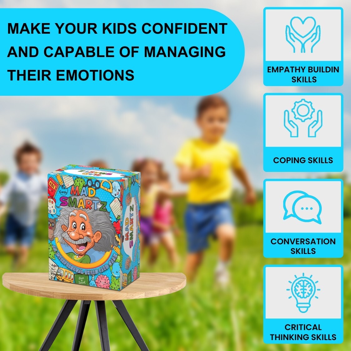 Social Skills & Anger Management Card Game – Autism & ADHD Learning Tool