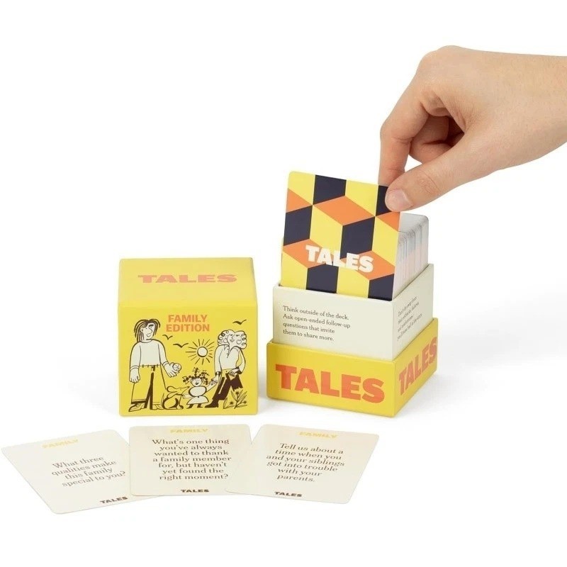 Tales Conversation Starter Cards Card Game For Family/Couples/Life story Edition