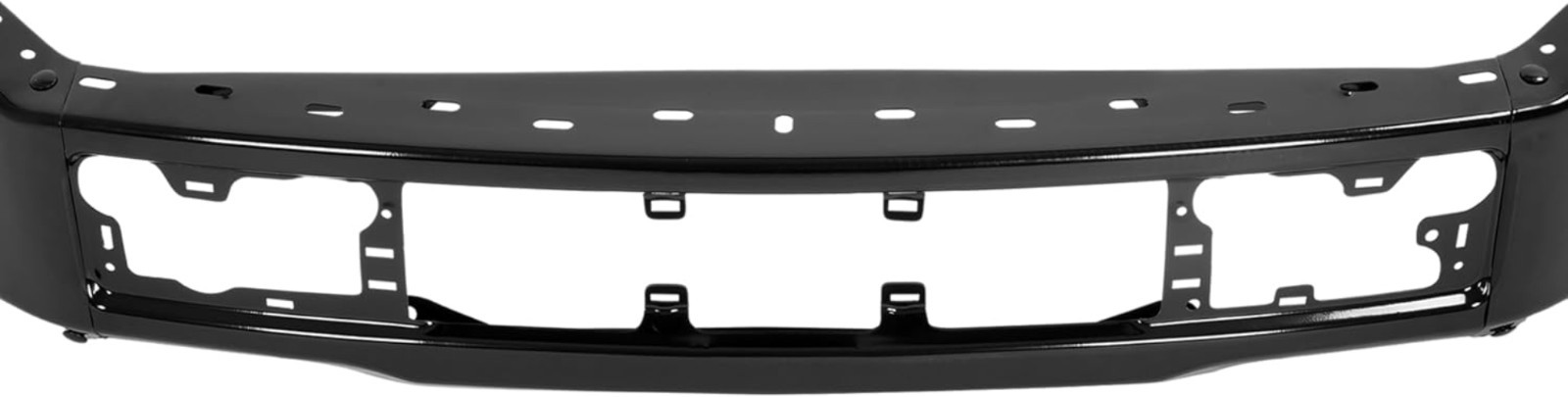18-20 Ford F150 Front Bumper Face Bar w/ Fog Light Hole Impact Bar Chrome