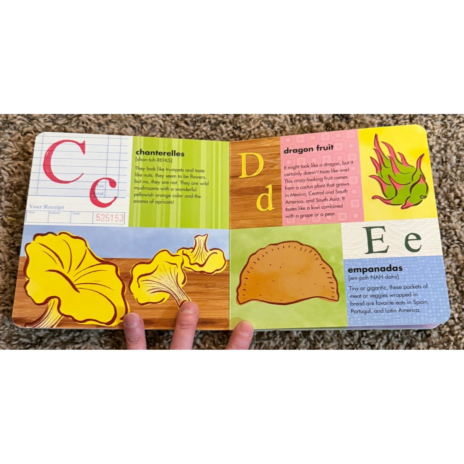 Duopress Food Trucks Lift-A-Flap & My Foodie ABC