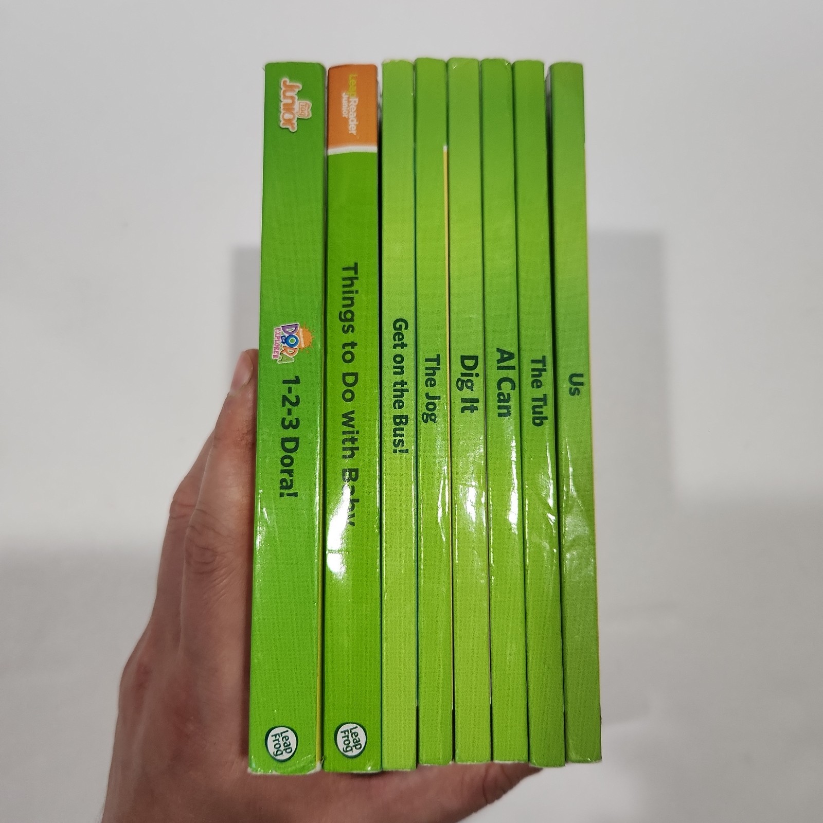 LeapFrog Tag Junior Board Books Lot of 8 Short Vowels Dora Learn Read VGC