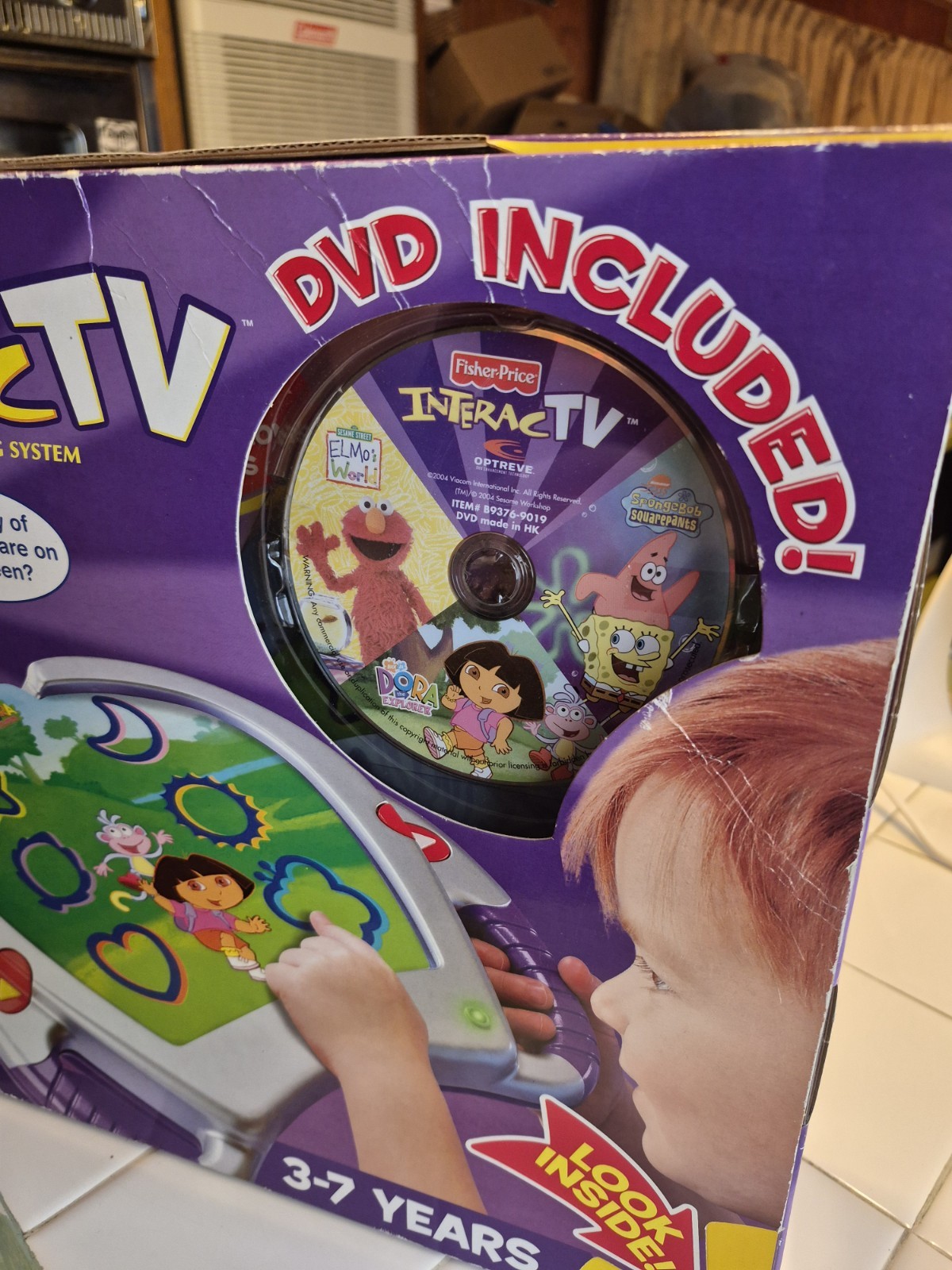 New Fisher-Price InteracTV DVD Based Learning Video Gaming System