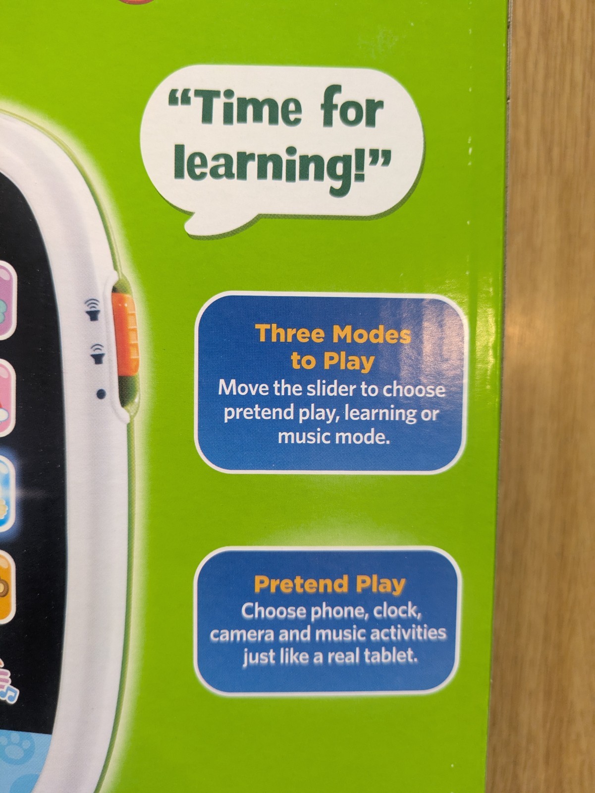 Leap Frog My First Learning Tablet Scout Ages 12M + Numbers Play Music Light Up