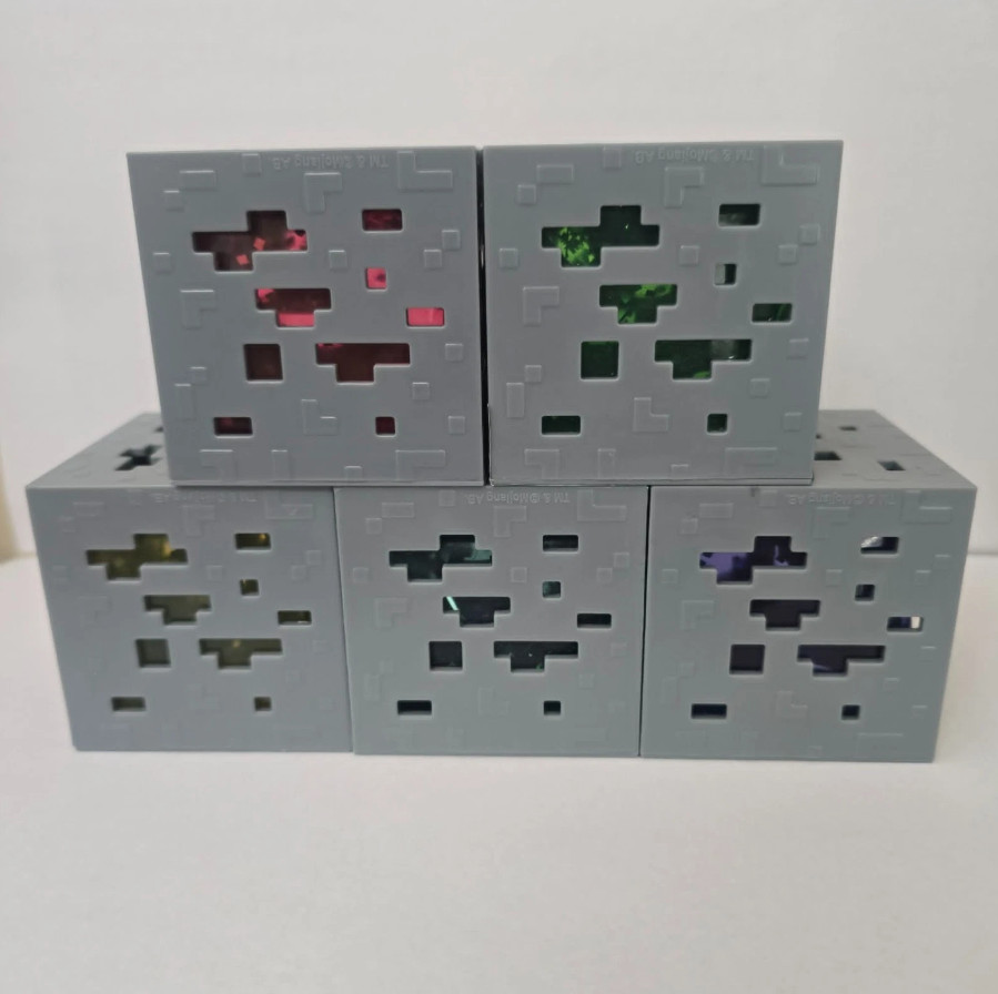 Minecraft Jelly Cube – Viral Squishy Like Needoh New Sealed – All 5 Colors