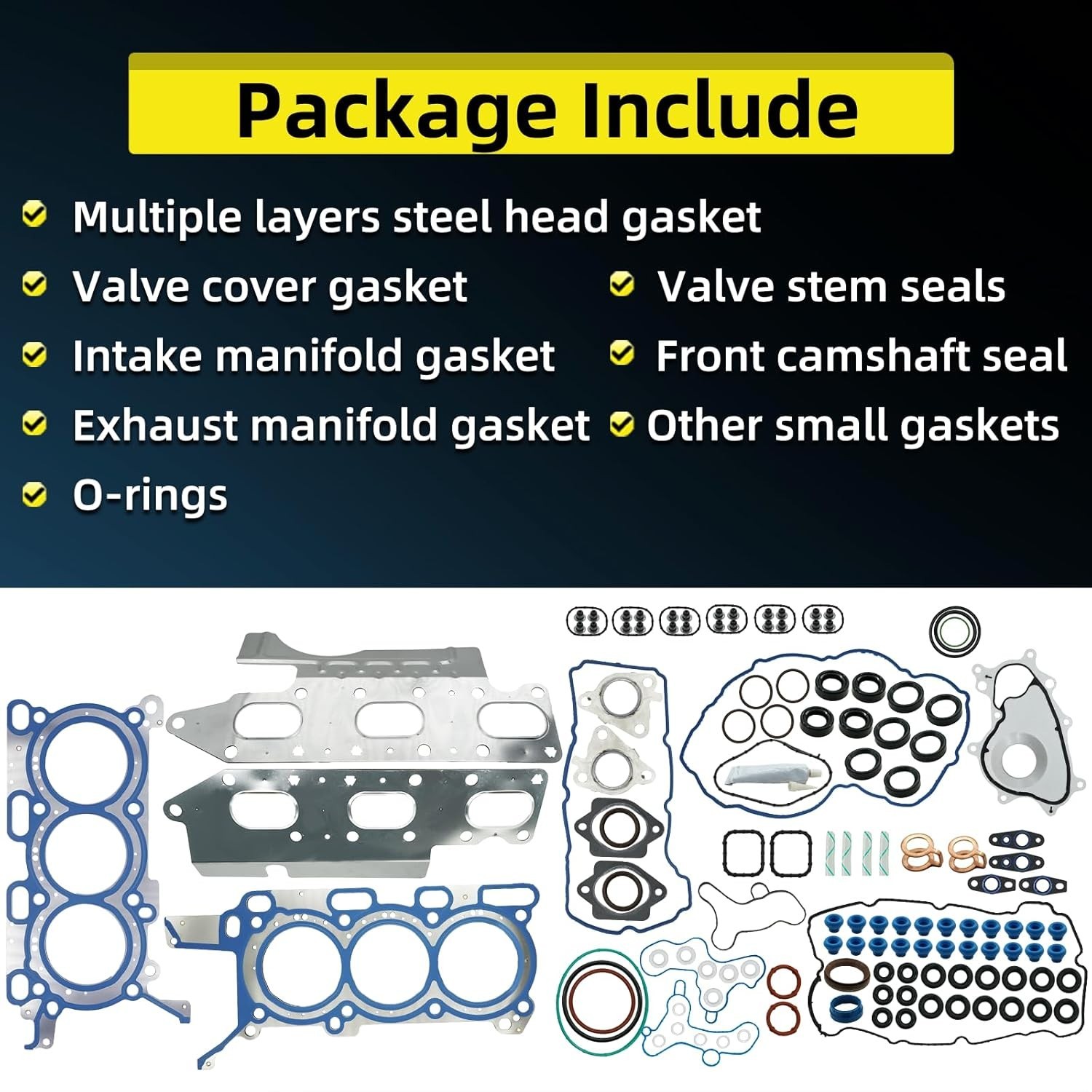 3.5 Ecoboost Head Gasket Set for Ford F150 F 150 2012 2013 2014 3.5L V6 Turbo En