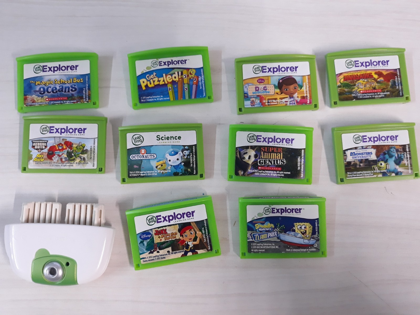 10 Leap Frog LeapPad Explorer Learning Game lot LeapPad 1 2 3 Plus Extra