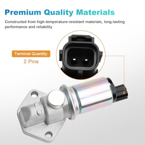 Idle Air Control Valve Compatible with 1997-2004 Ford Expedition F-150 4.6L