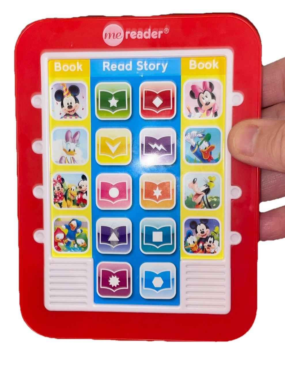 Disney Me Reader Electronic Storybook Reader Mickey Minnie Tested Works
