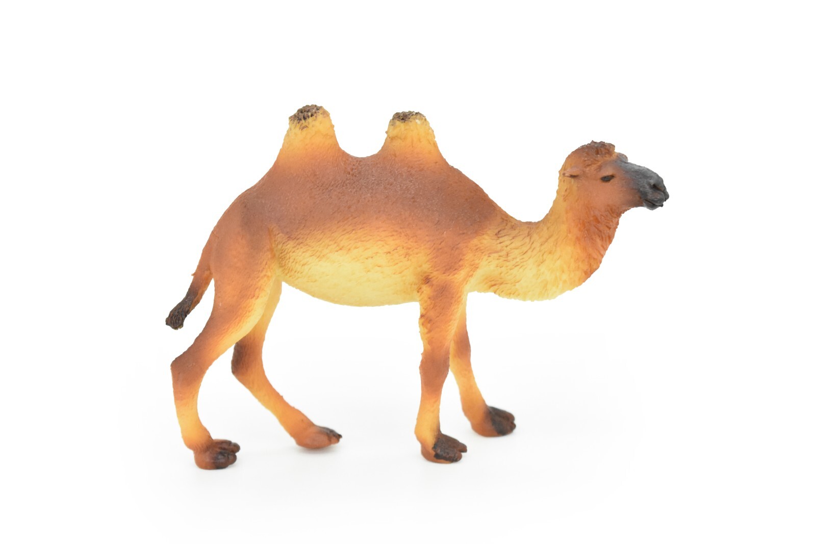 Camel Toy, Two Hump, Realistic Rubber Model Hand Painted Figurine 4.5″ CH154B248