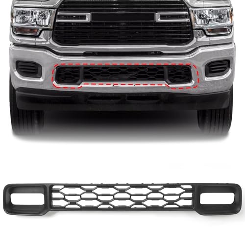 Front Lower Grill Compatible with RAM 2500 3500 2019-2024 Bumper Grille