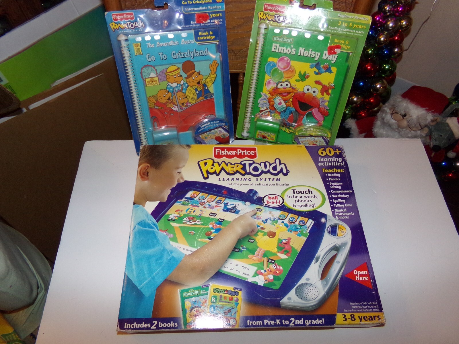 Fisher Price – Power Touch Learning System + 2 BOOKS