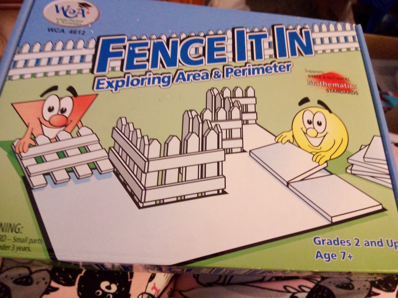 NEW Educational Game FENCE IT IN. Exploring Area & Perimeter Grades 2 and Up….