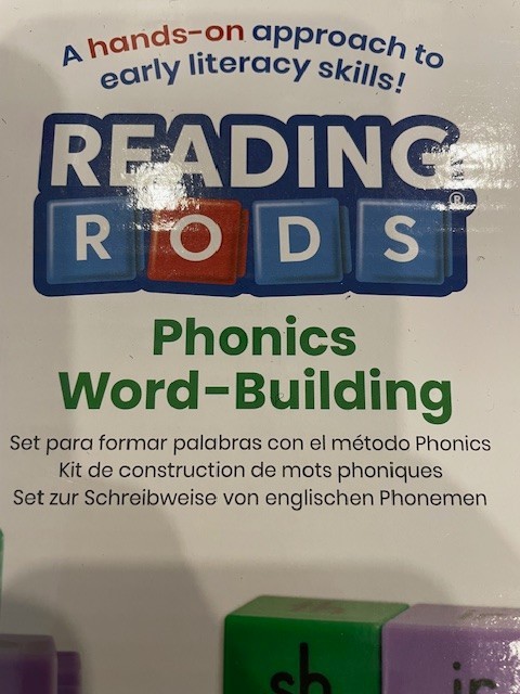hand2mind Reading Rods Phonics Word-Building & Prefixes/ Suffixes, NEW, hands on