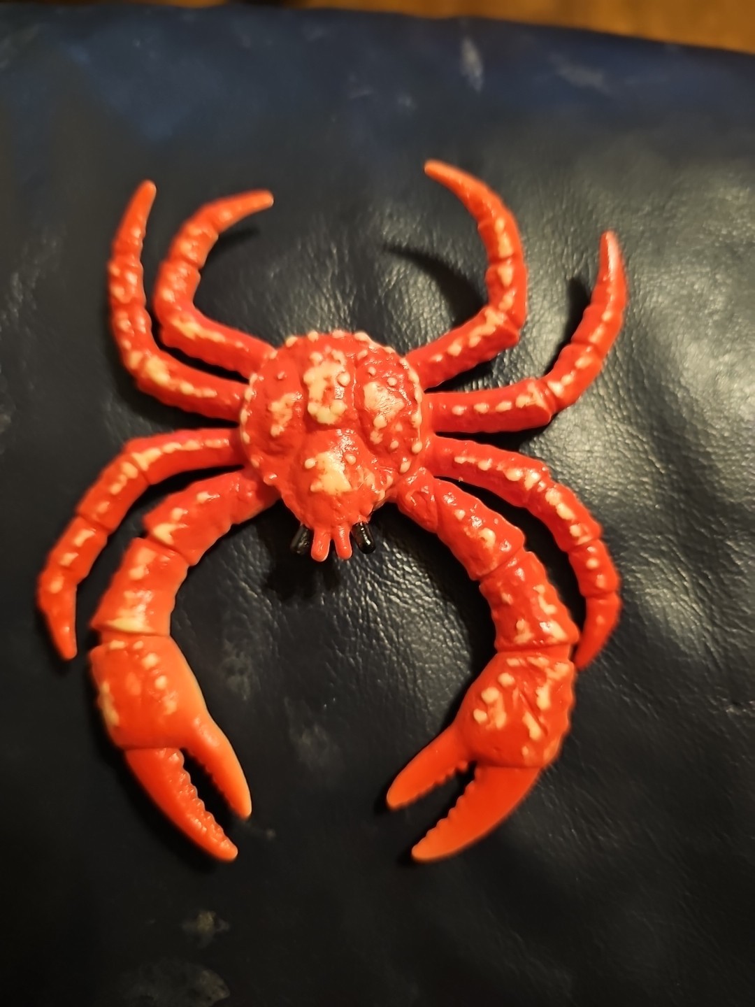 Unbranded Red Plastic Crab- 4 Inches