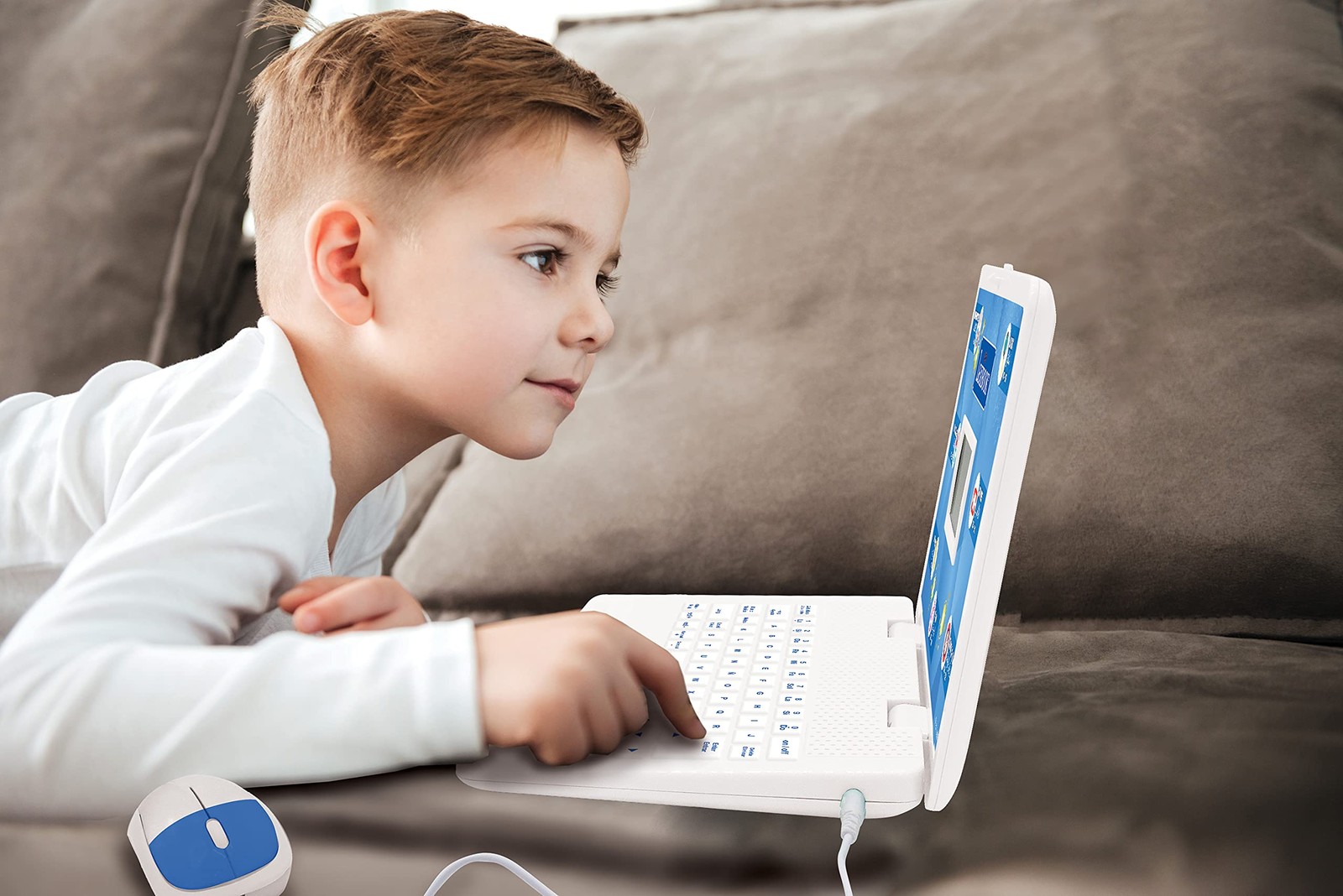 – Educational and Bilingual Laptop Spanish/English – for Children with 124 Ac…