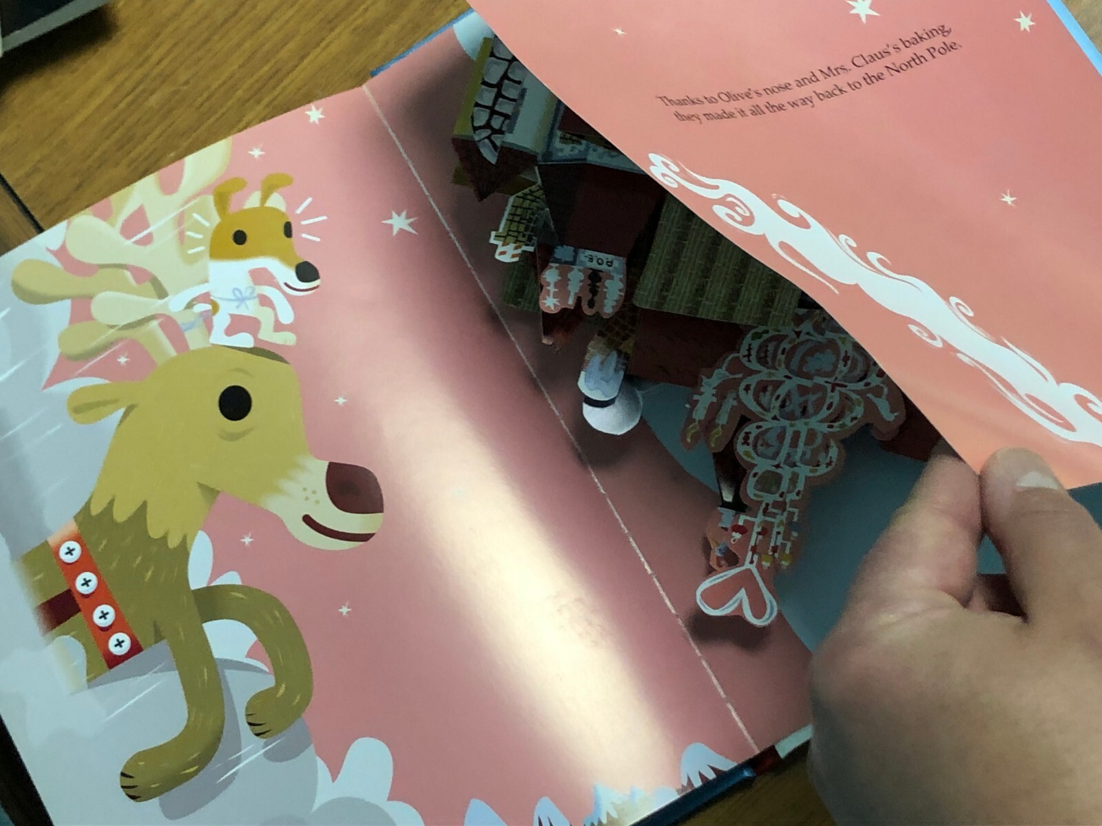 USED 1997 OLIVE THE OTHER REINDEER DELUXE EDITION HARDCOVER CHILDREN’S BOOK