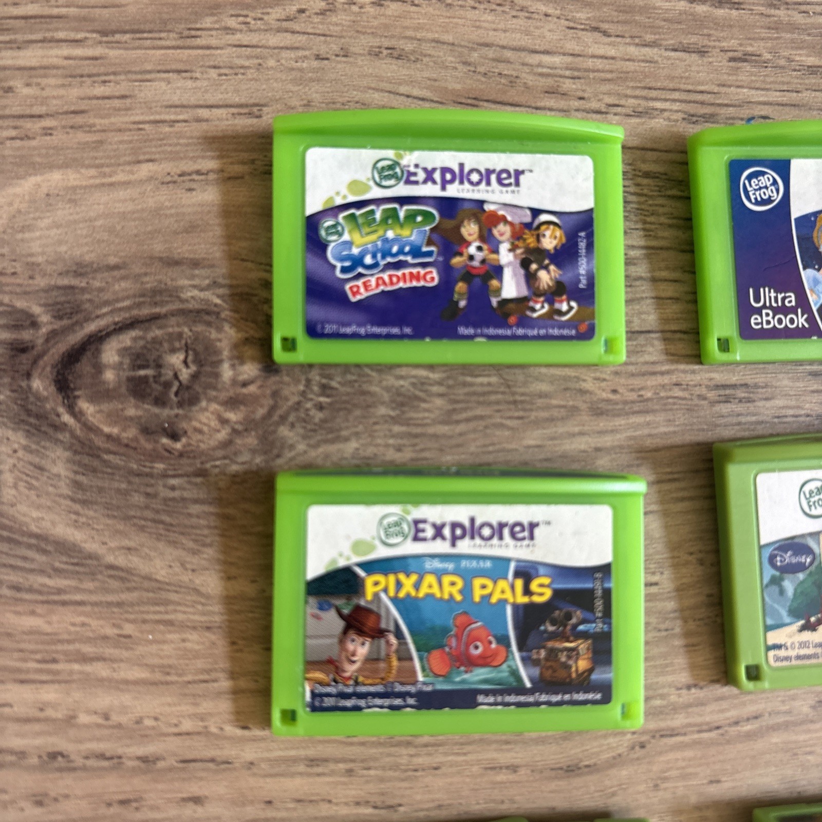 6 Leap Frog LeapPad Explorer Learning Game lot LeapPad 1 2 3 XDI Ultra Platinum