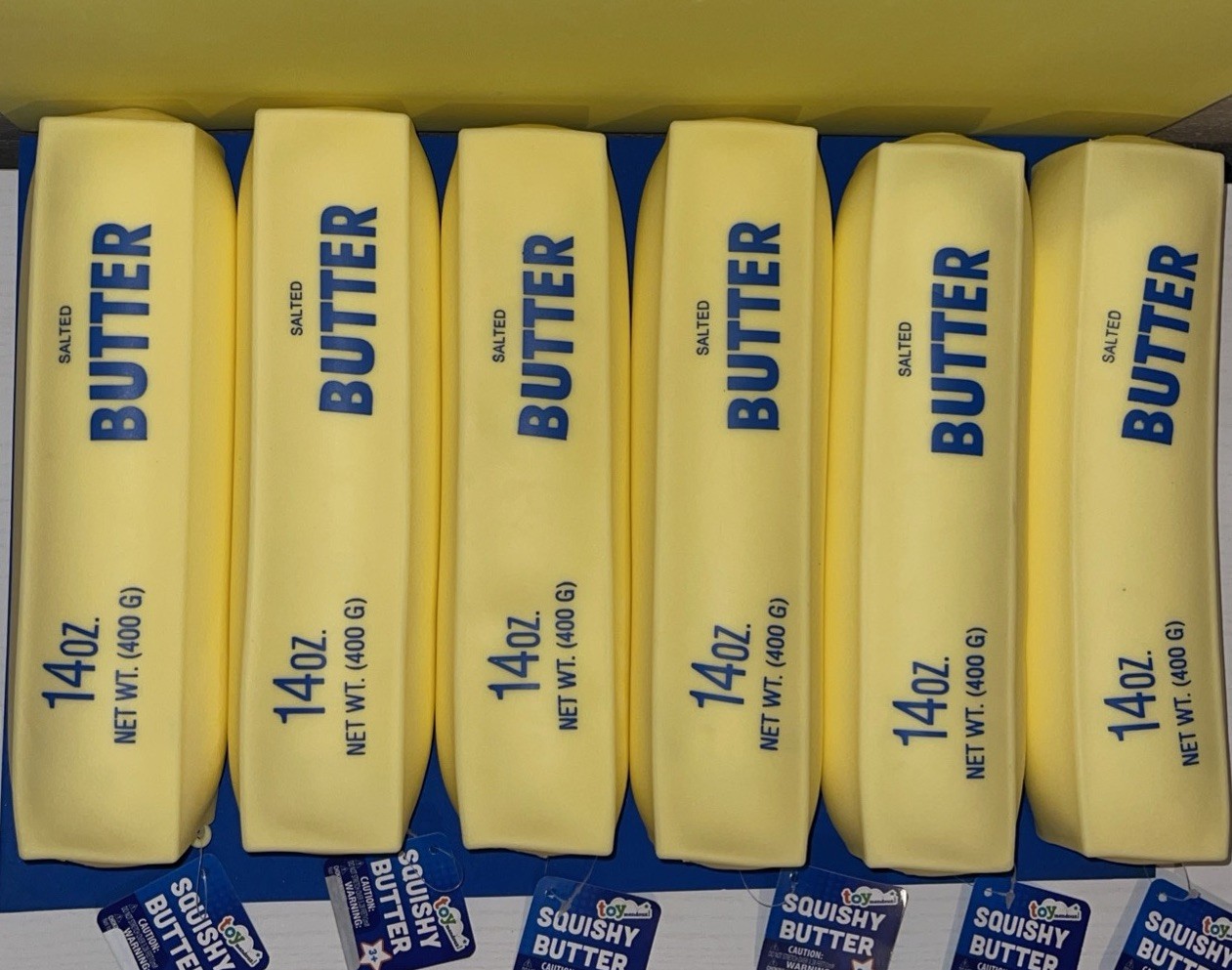 Toy mendous Squishy Butter Salted Butter 14 oz 15.5 “
