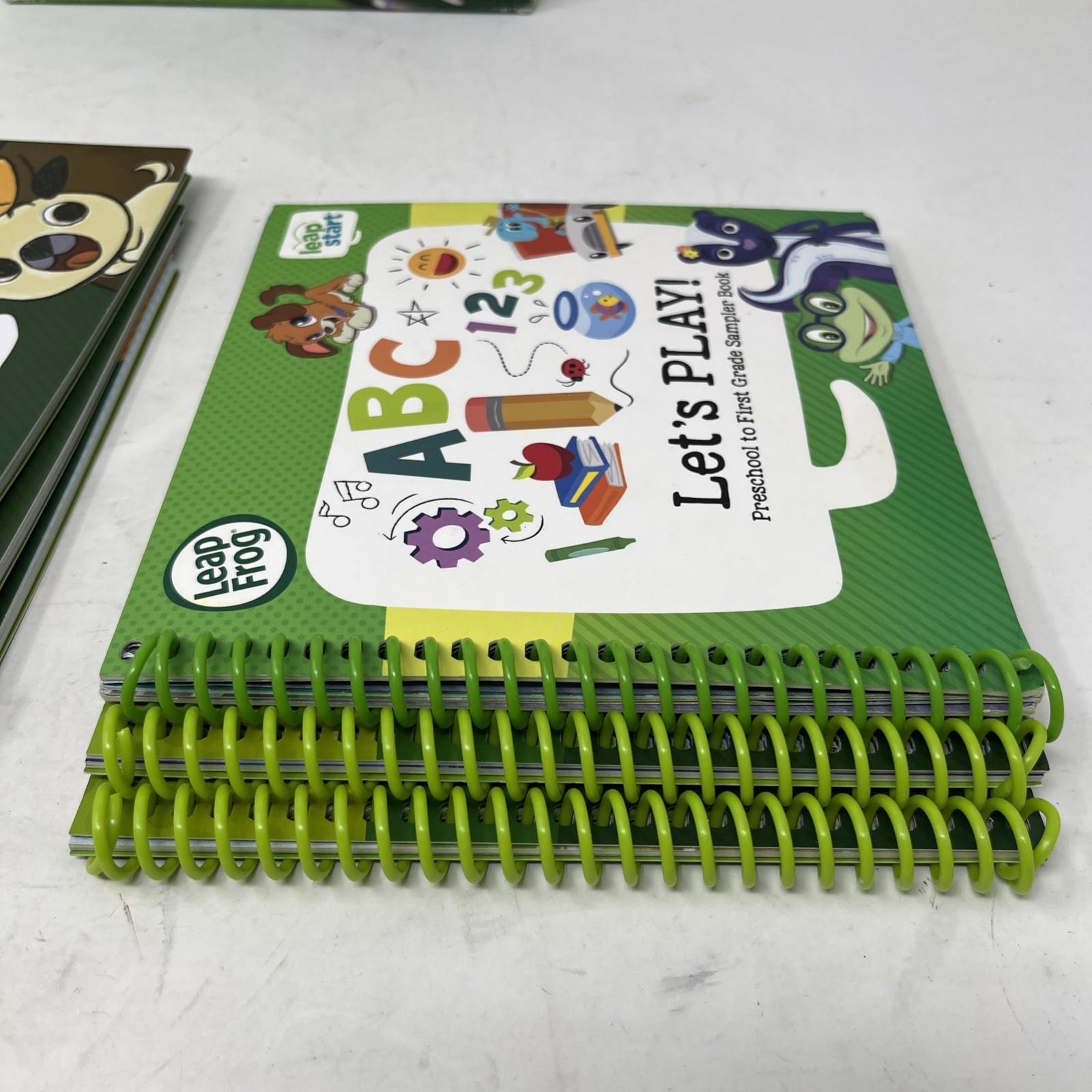 Leap Frog LEARN TO READ Volume 1 6 Books for Ages 4-7 Leap Start 3D