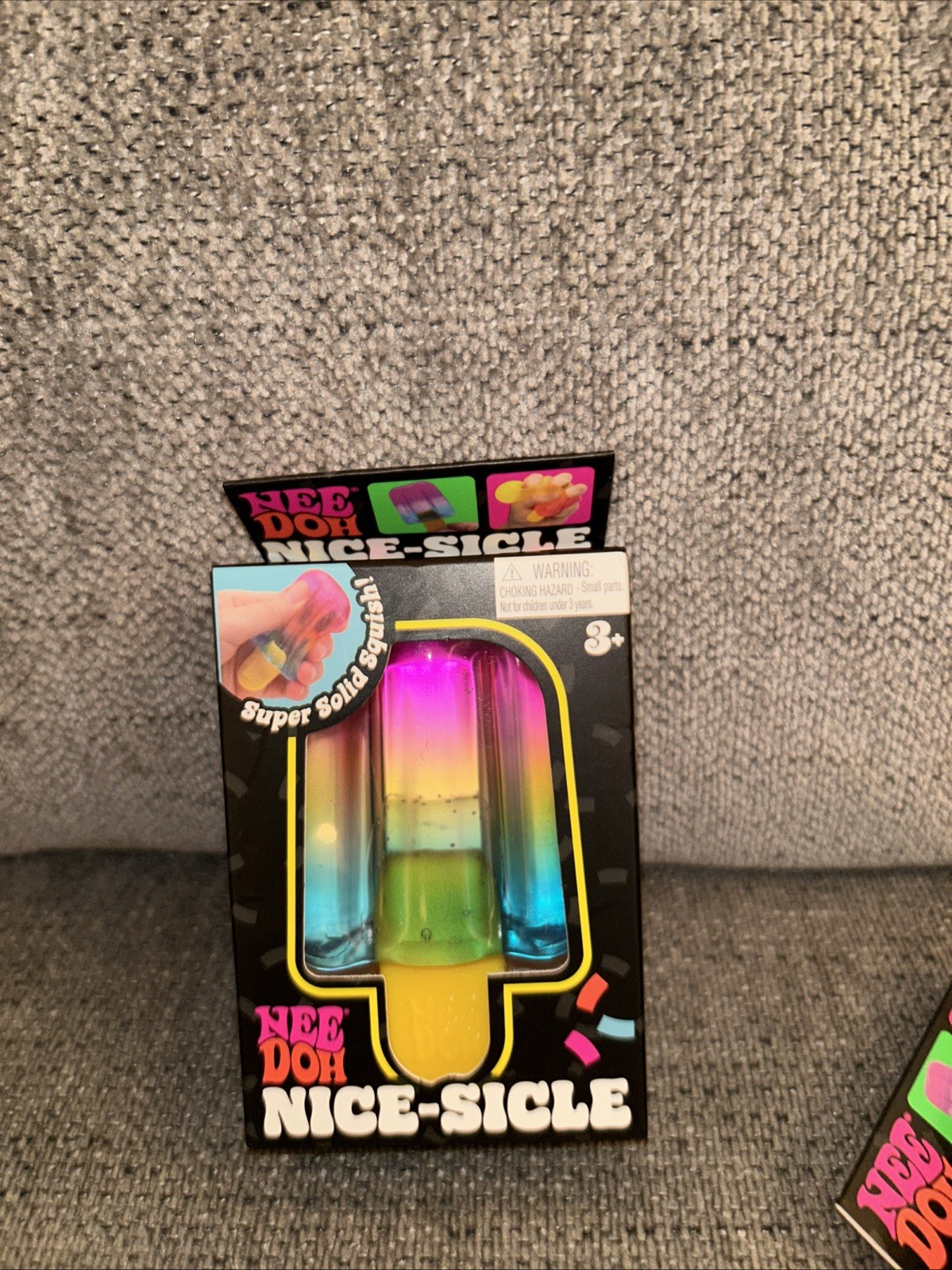 NEW Nee Doh Nice-Sicle Popsicle Blue/Pink/Yellow Multicolor