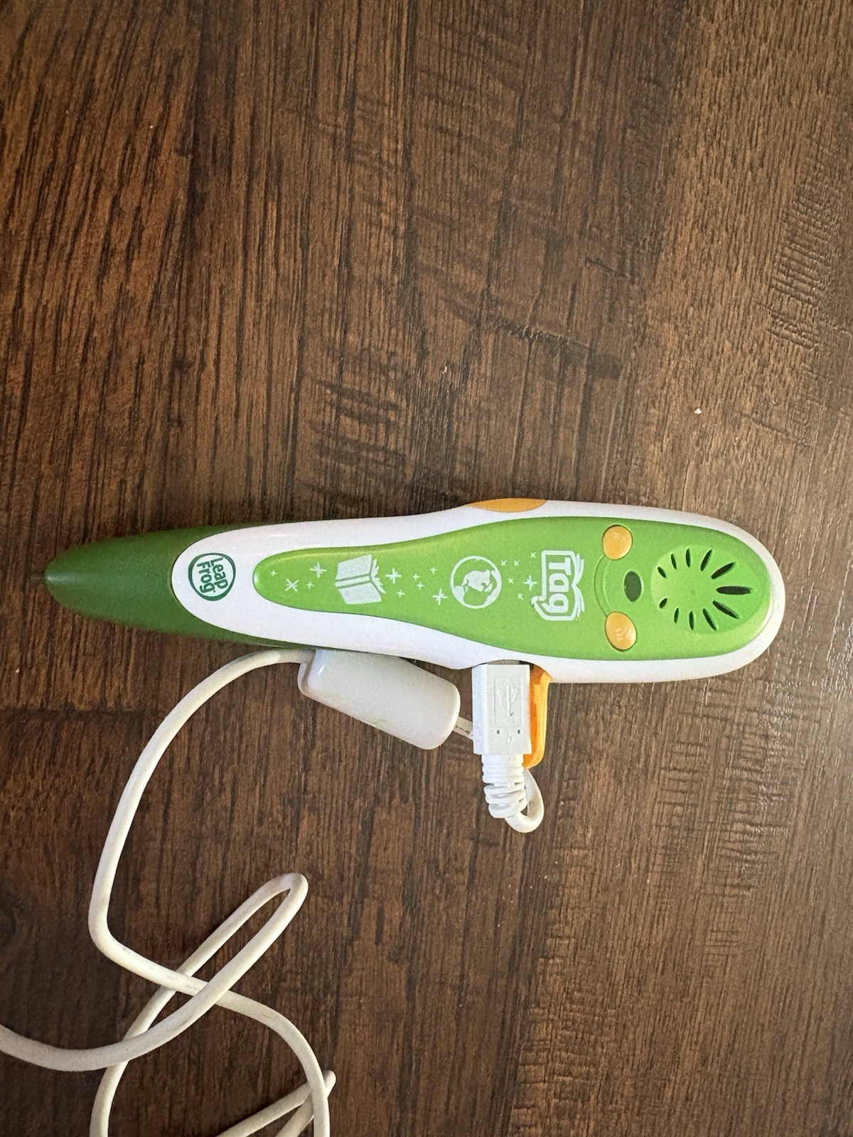 LeapFrog Tag Reader Stylus Pen Green, Model #20800 N2390 And 23 Tag Books